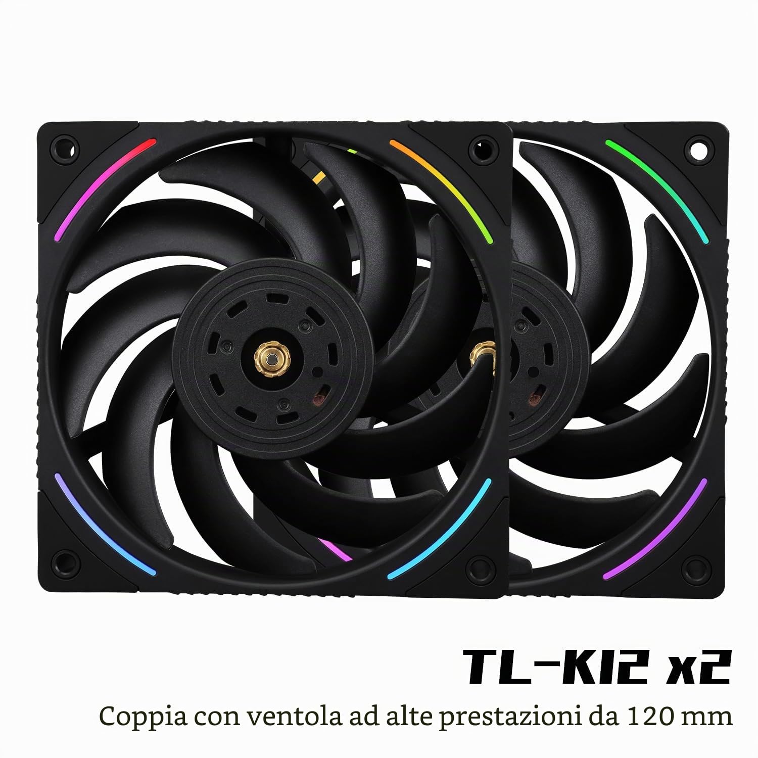 Thermalright Raffreddatore d'aria per processore, 7 tubi di calore, doppia ventola TL-K12 PWM, tecnologia AGHP 4.0, AMD AM4 AM5/Intel lga1851/1700/115x/1200