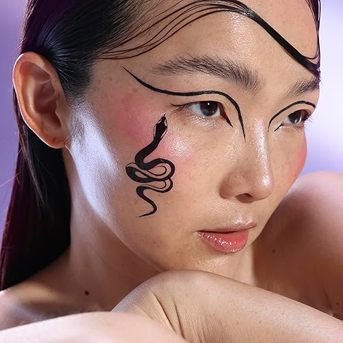 Miniatura 7 de SELESTIA BEAUTY Delineador de ojos líquido Queen Cobra  Lápiz delineador de ojos duradero e impermeable  Delineador de ojos negro para uso durante