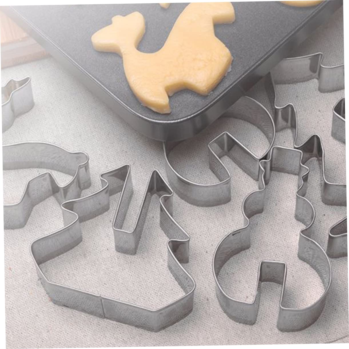 TOPBATHY 40 Pièces Emporte-pièces Emporte-pièce Biscuit Biscuit Fabrication De Biscuits Moule à Pâtisserie Père Noël Biscuits Assortis Acier Inoxydable De Qualité Alimentaire