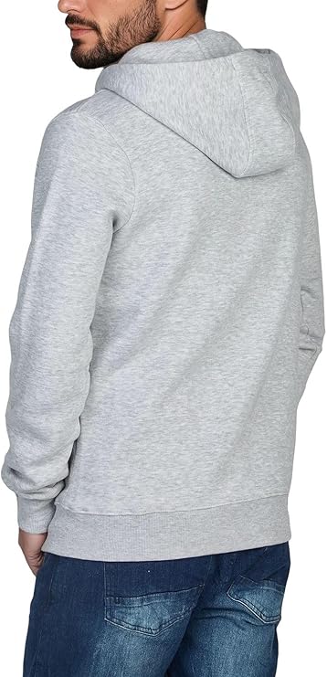 riverso RIVNoah Sweatjack voor heren, met capuchon, ritssluiting, regular fit, capuchontrui, bruin, rood, blauw, zwart, groen, grijs, beige, S, M, L, XL, XXL, 3XL, 4XL, 5XL, forest green, 4XL