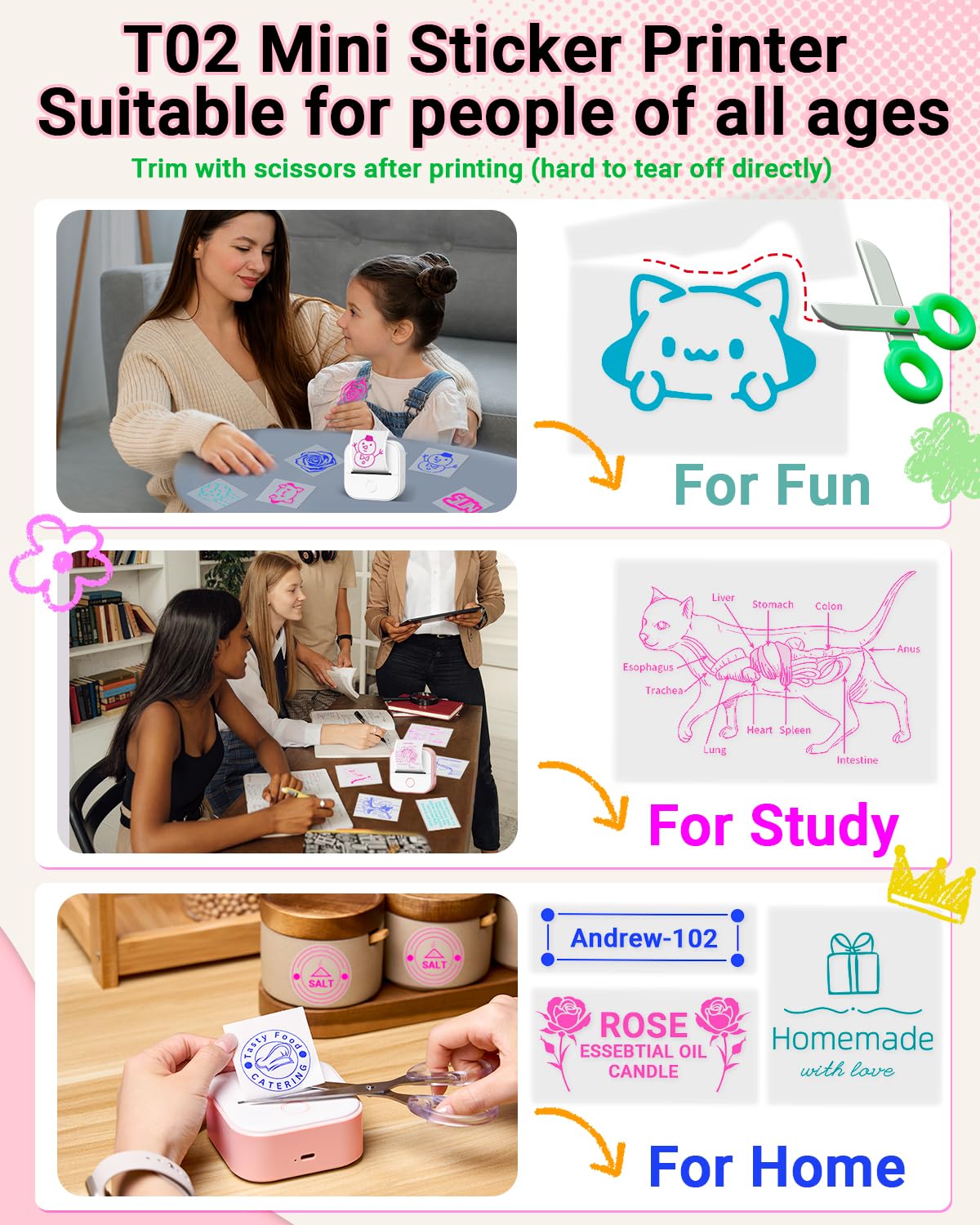 Stickers Printer Machine Vector Snapklik.com : Sticker Printer - T02 Inkless Sticker Maker Machine ...