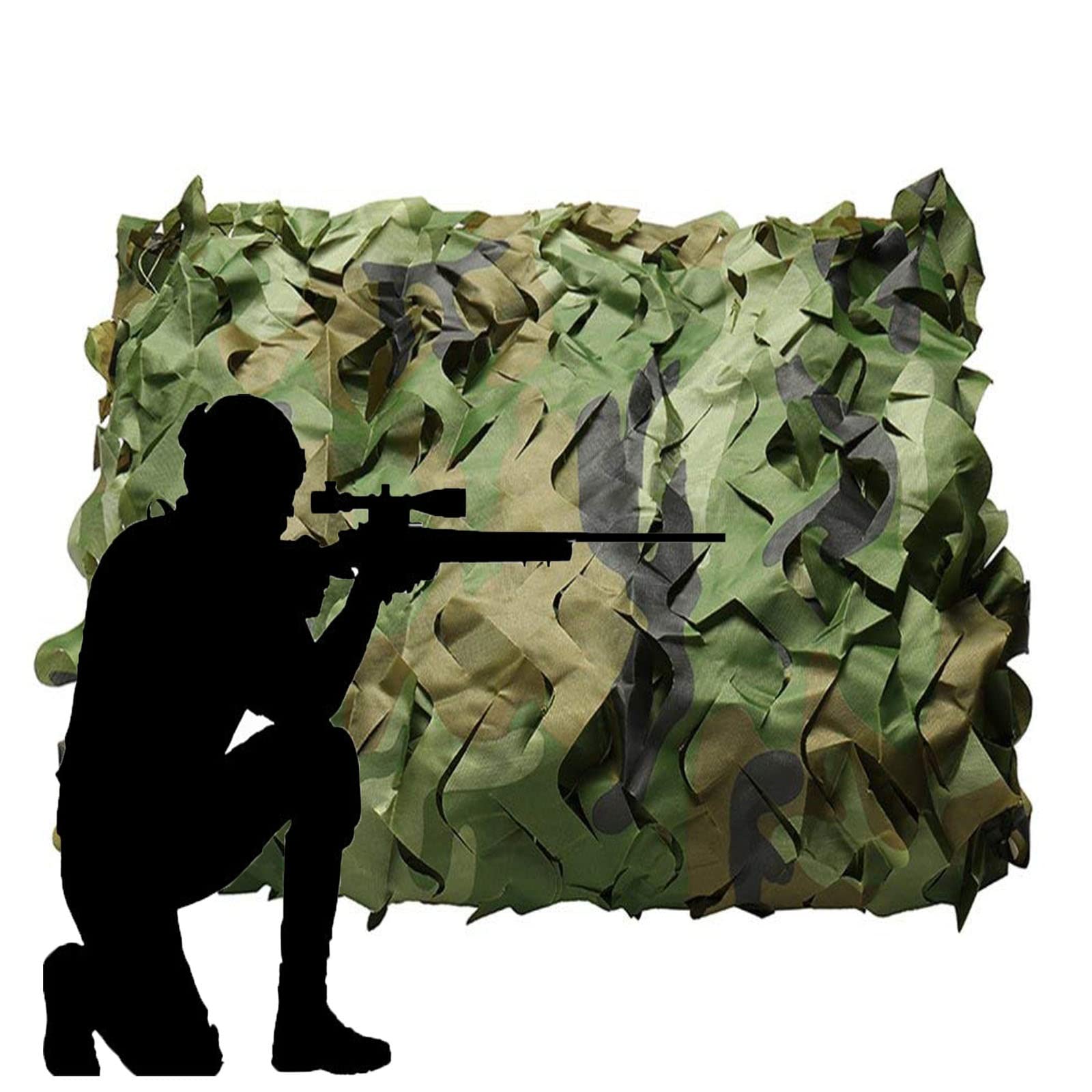 Oudini Bulk Roll Camo Netting, 10X12m Outdoor Sunshade Camouflanet For Garden Jungle Bird Watching Camping Hide Live Launching Game