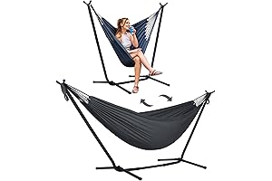 Double Hammock with Stand: Ultimate Comfort and Style