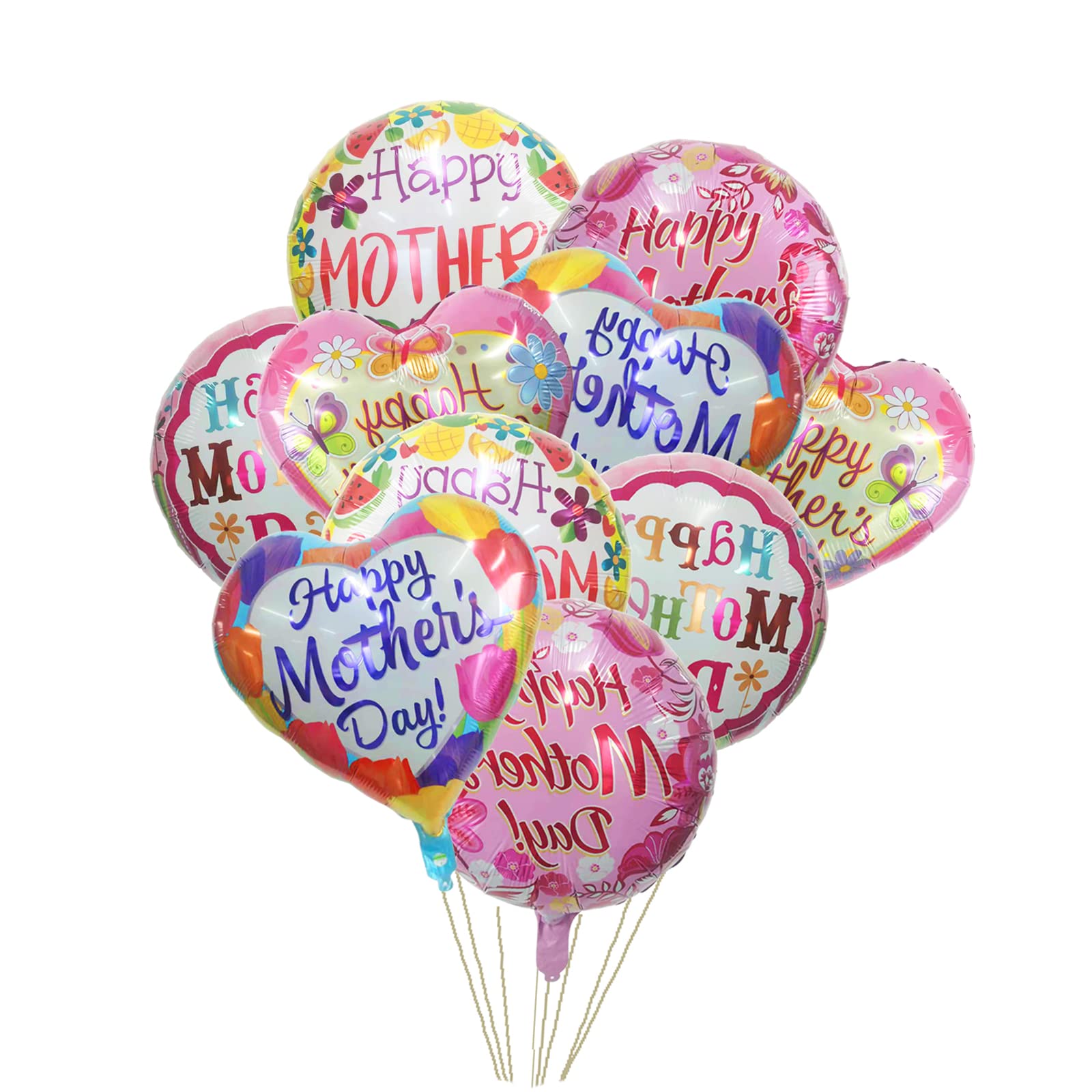Ballon en aluminium bonne fête des mères