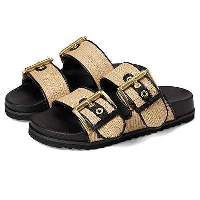 AllSaints Sian Raffia Sandals Women