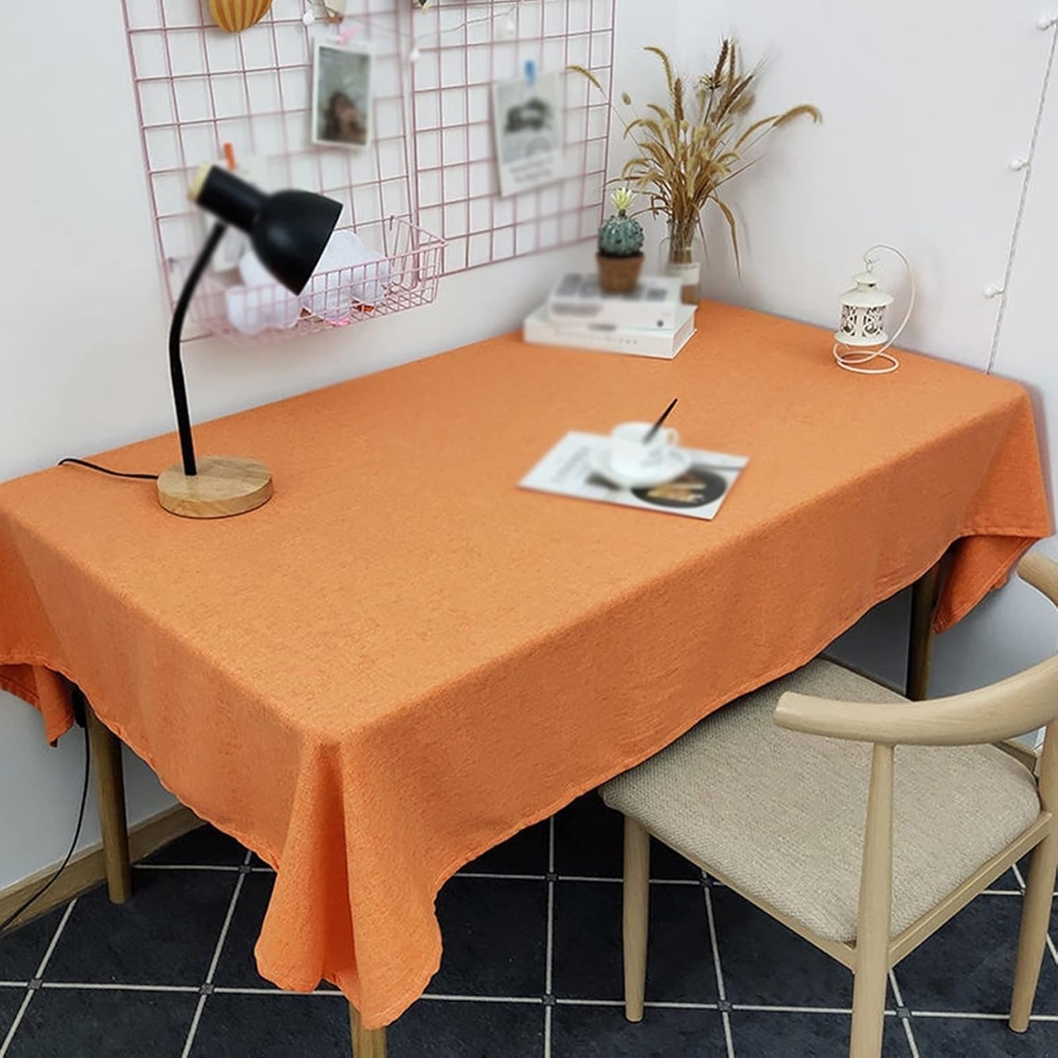 Pure Color Tablecloth Desk Coffee Table Table Cover Table Cover Rectangular Tablecloth Waterproof Tablecloth Party Decoration Tablecloth (Color : 13 Specification : 100 * 160cm)