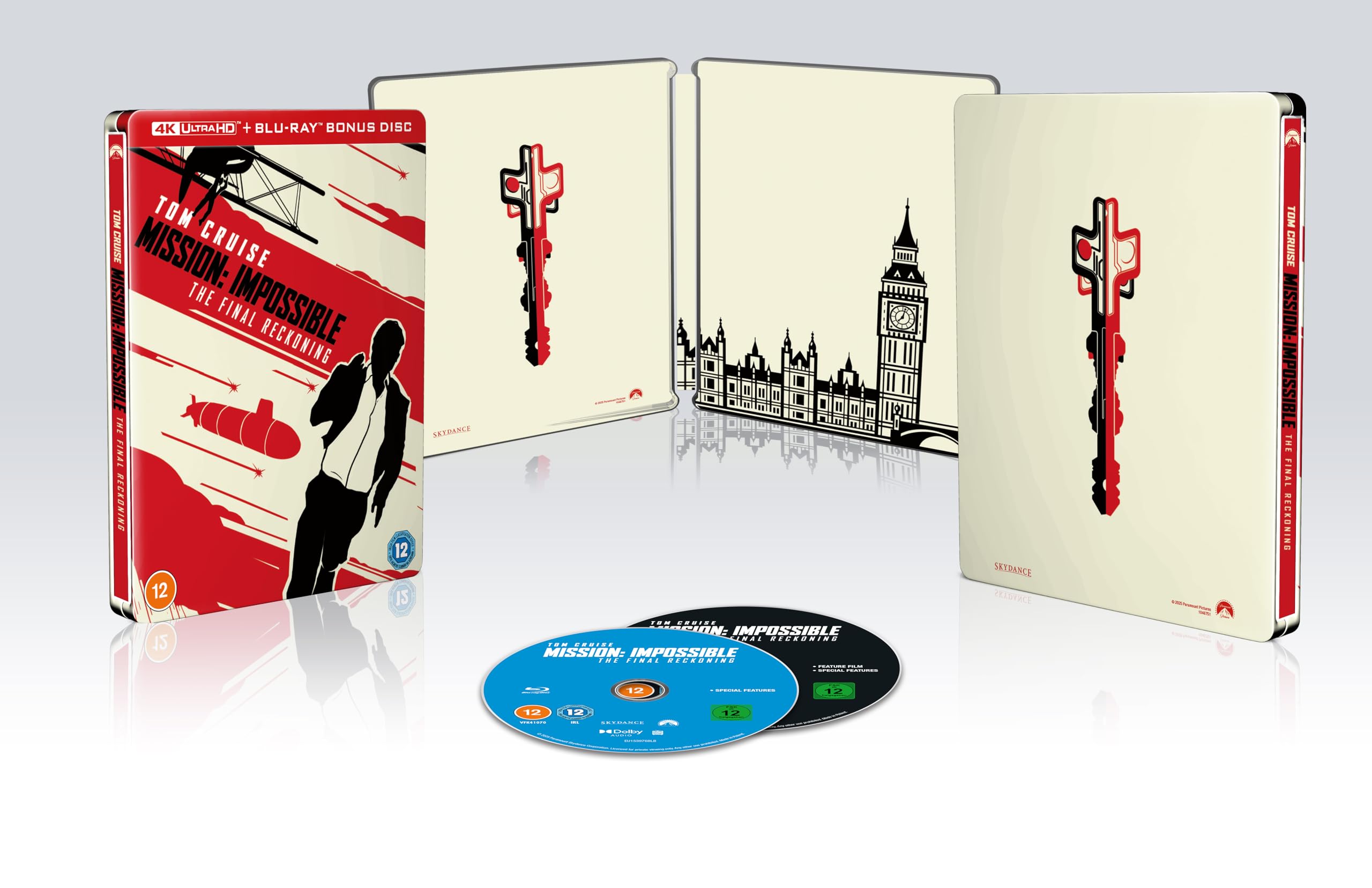 Mission: Impossible - The Final Reckoning 4K UHD Steelbook [Blu-ray] [Region A]