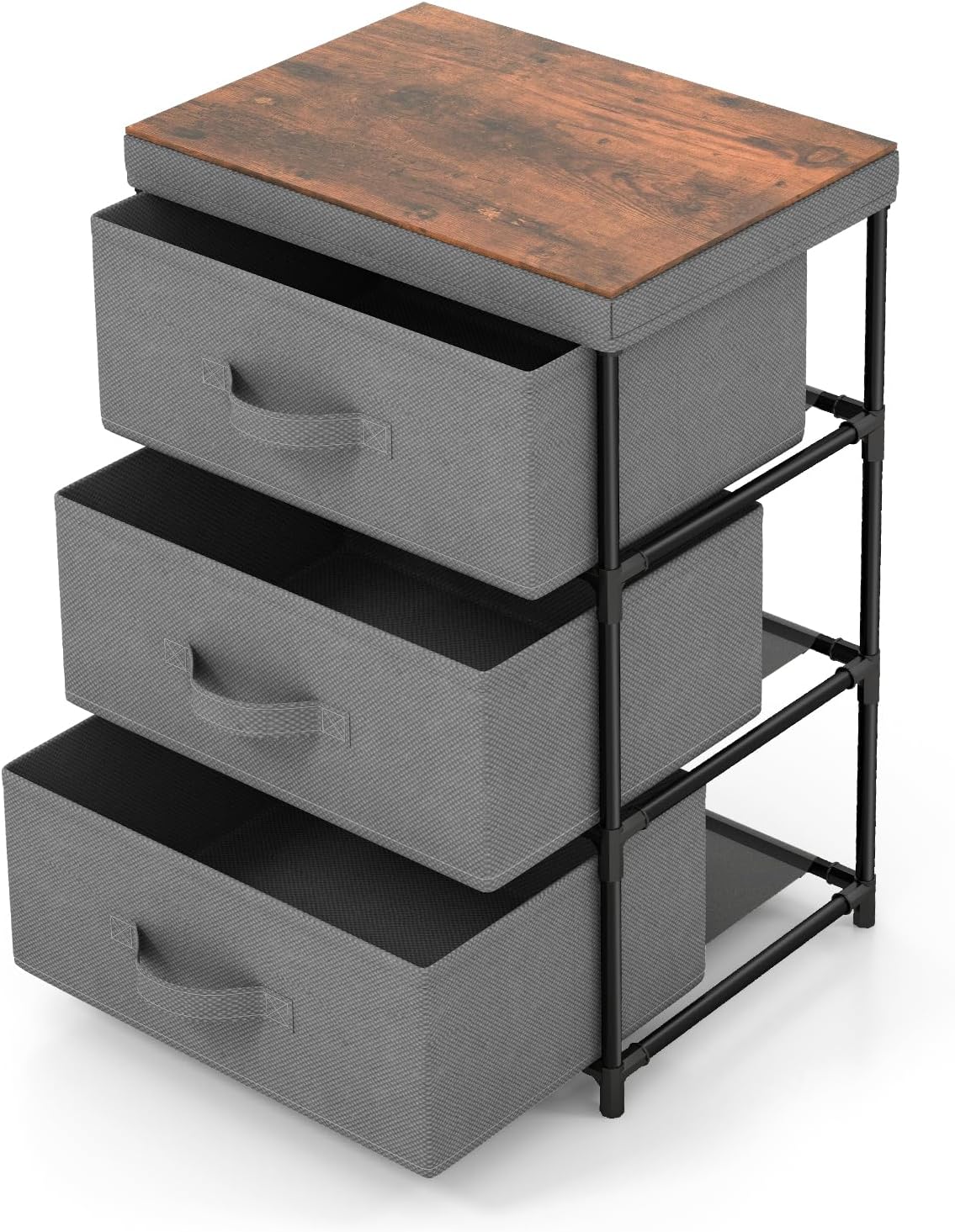 Multigot Chest of Drawers, Fabric Storage Drawer with 3 Drawers