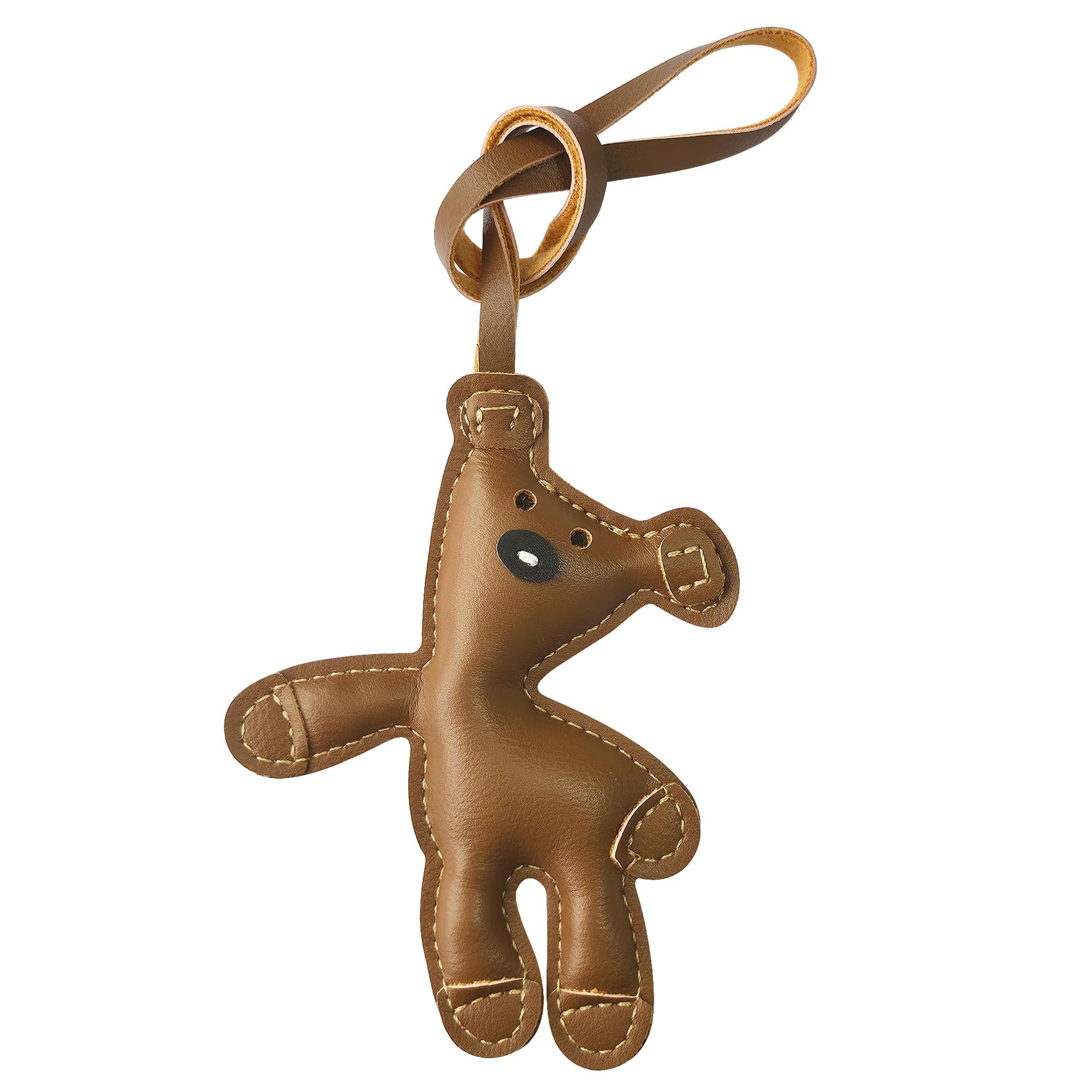 Brown Bear Bag Charm for Purse Handbags Bag Accessories Key Charms