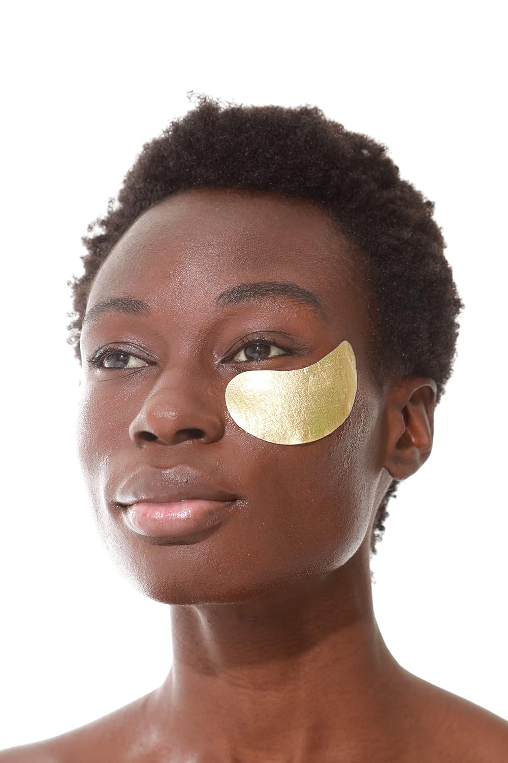 Skin Gym Gold Foil Eye Mask, Facial Skin Care Products With Hyaluronic Acid for a Hydrated Look, Naturally Reduces Fine Lines & Wrinkles and Treats Dark Circles, Single : Beauty & Personal Care
