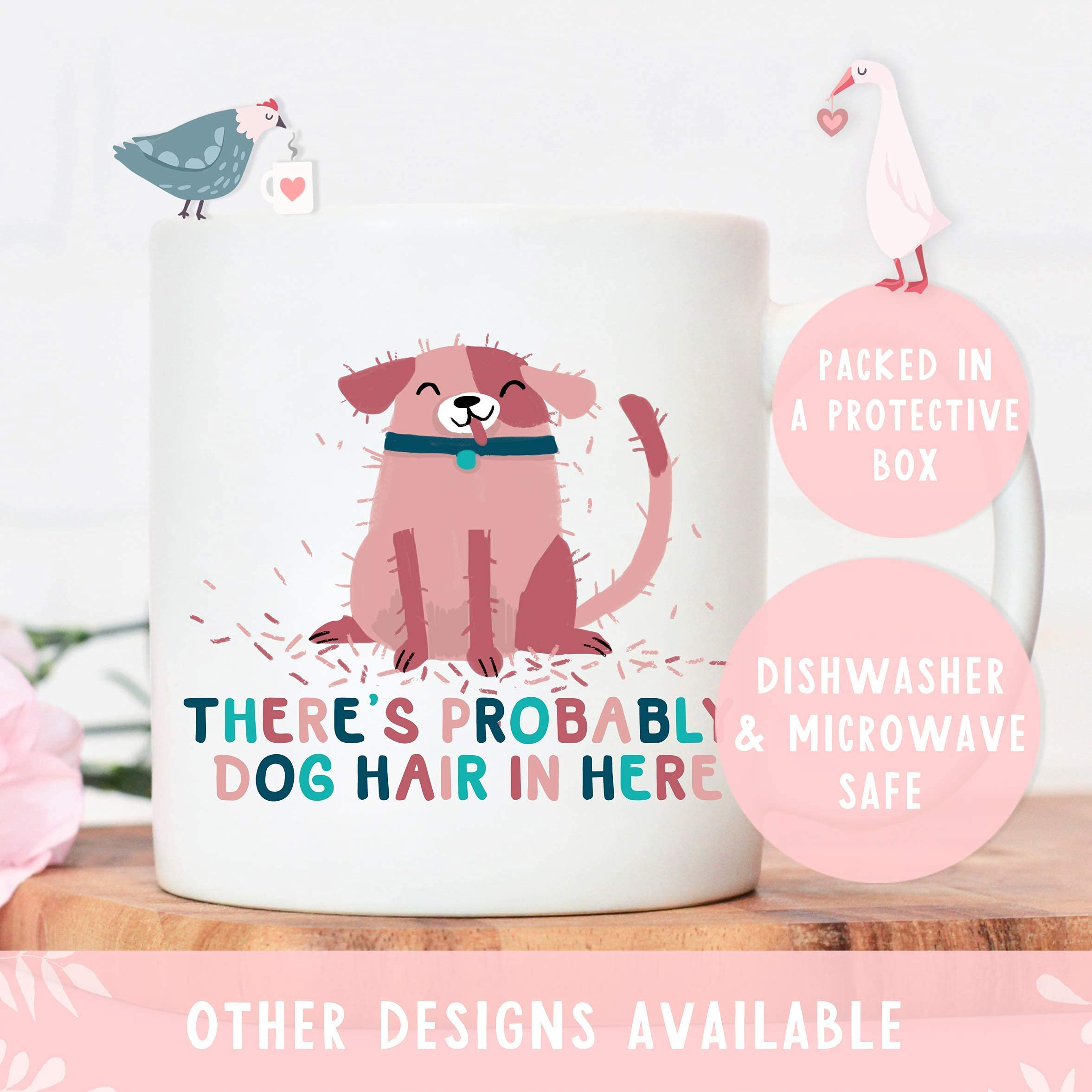 There's probably dog hair in here mug, 10 ounces - Image 4