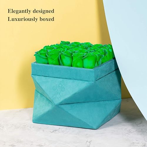 Miniatura 4 de Rosas Premium  Rosas reales que duran 365 días  Flores reales  Rosas en caja