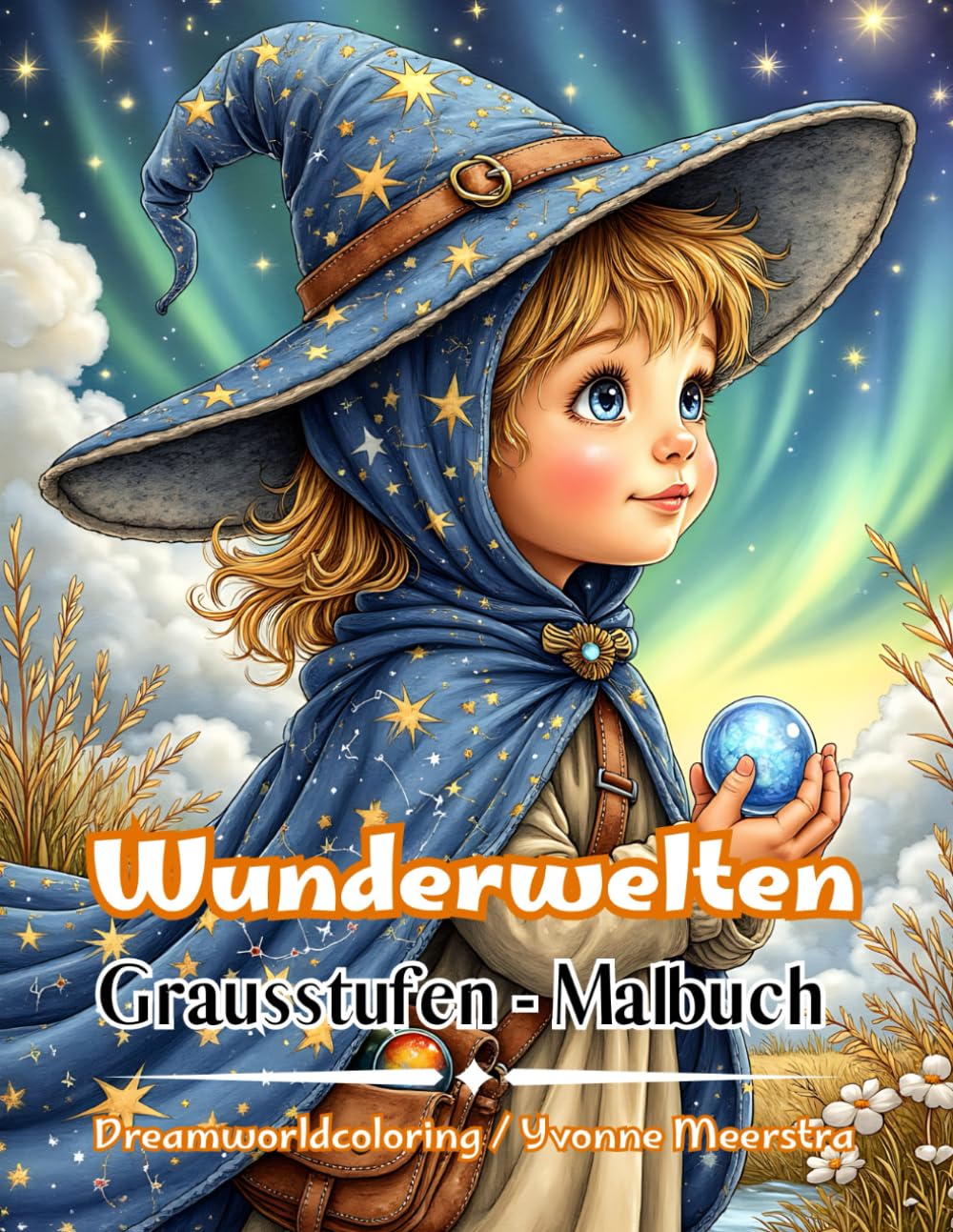 Wunderwelten: Zarte Fantasieporträts, magische Kinderszenen & traumhafte Welten – 72 liebevoll gestaltete Illustrationen