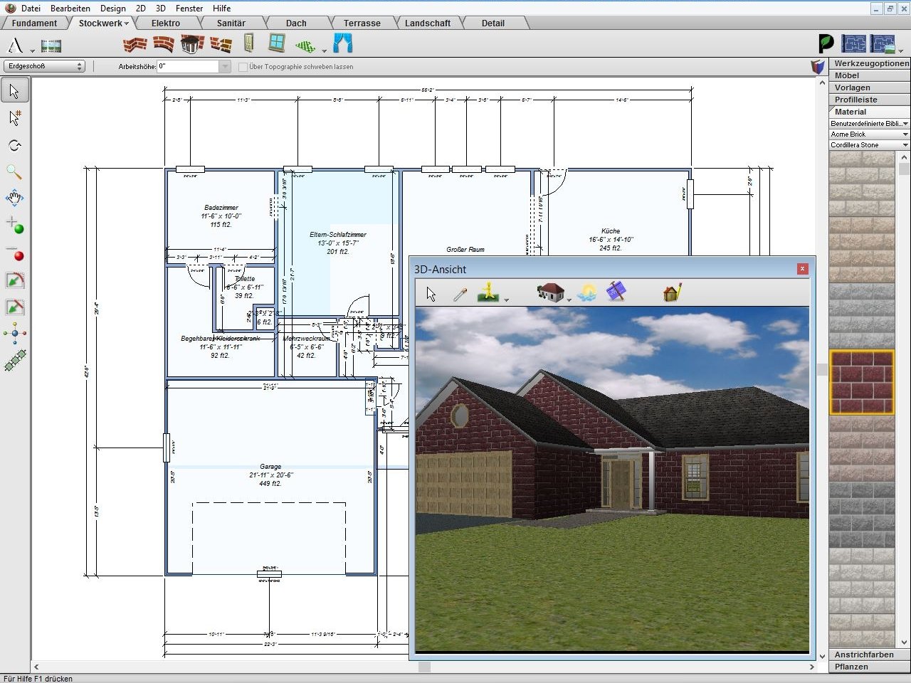 Architekt 3D X7 Gartendesigner
