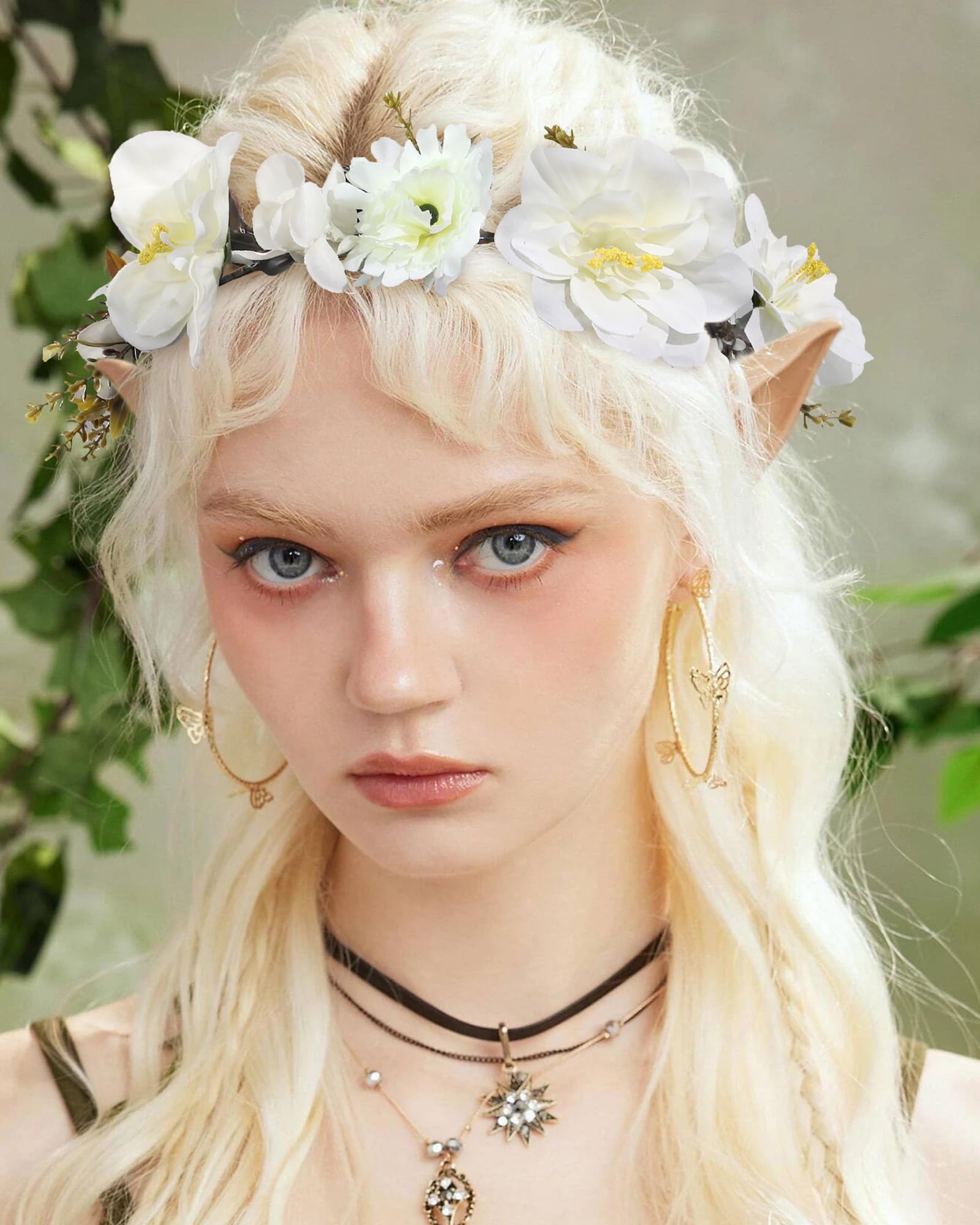 ALBA FLOWER CROWN(アルバ フラワー クラウン)(グリーン)orgablanca 
