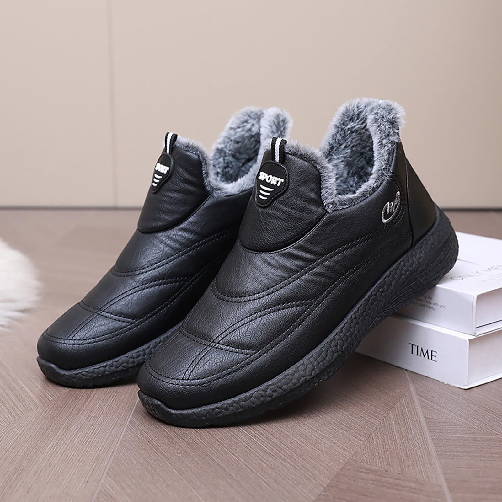 Scarpe Donna Sneakers da Ginnastica Casual per Camminata Tempo Libero Antiscivolo Scarpe Donna con Zeppa Nero/Bianco/Grigio/Blu Scuro