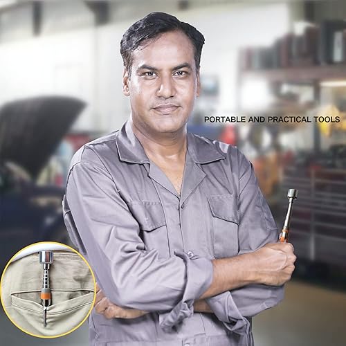 Miniatura 4 de Herramienta de recogida magnética telescópica de 20 libras, barra magnética telescópica extensible de 31 pulgadas, juego de 2, herramientas