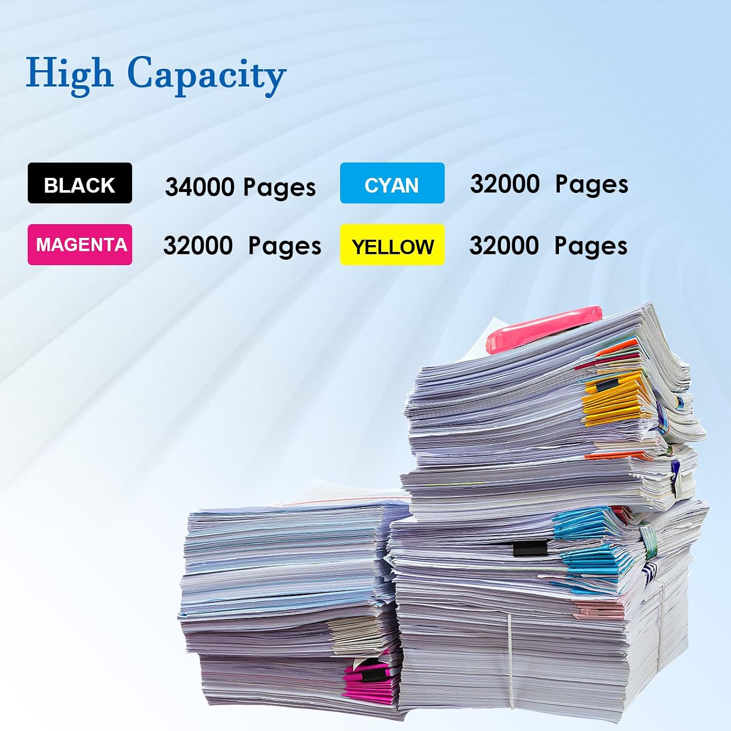 W9040MC W9190MC Black W9040 W9190 Remanufactured Toner Cartridge Replacement for HP MFP E77822 E77825 E77830 Printers (1 Pack)