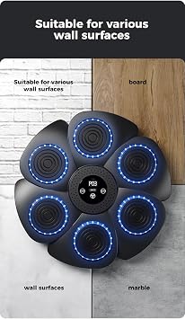 XO Simple is Beauty Boks Refleks Makinesi Müzikli – Ritim Uyumlu, 9 Kademeli Vuruş Modu, 18 Hız Ayarı, LED Sayım Ekranı, Gürültü ve Darbe Azaltıcı, 2000mAh, Yapışkanlı, SF-02, Siyah