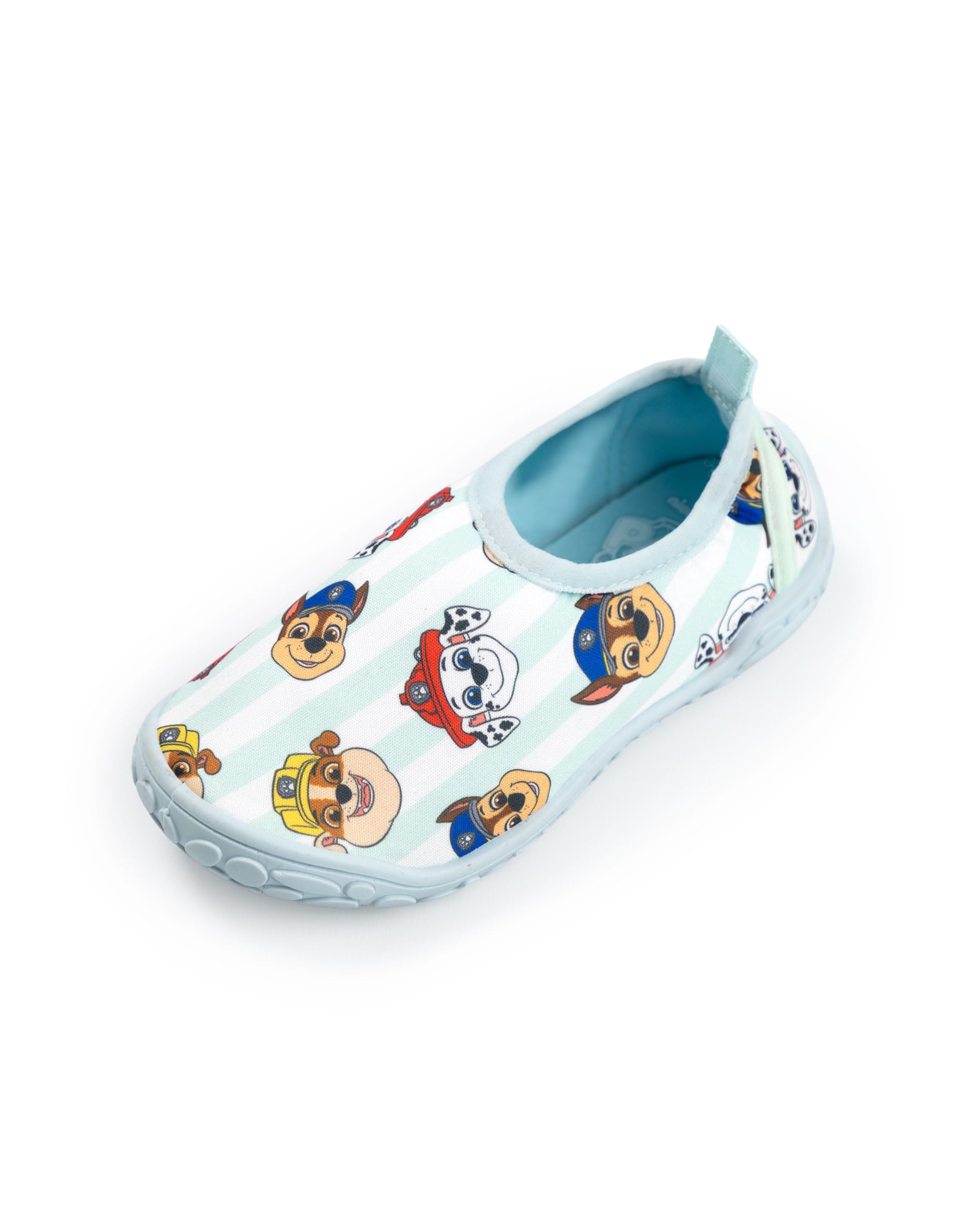 Paw Patrol Scarpe da Acqua Blu Chase Marshall | Scarpe da Acqua Leggere con Linguetta e Design ad Asciugatura Rapida | Abbigliamento Estivo da Spiaggia per Bambini | Calzature da Spiaggia per Piscina