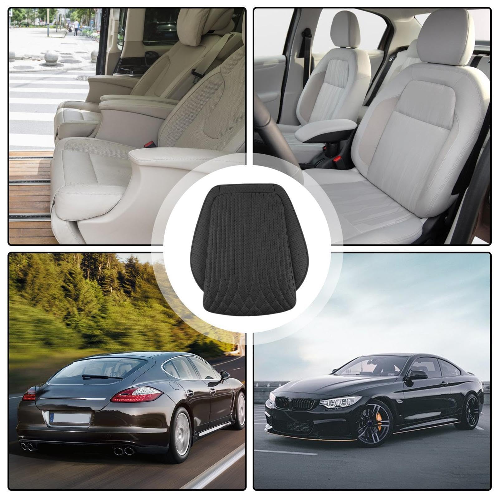 Cuscino per sedile auto, antiscivolo, per berline, SUV, camper, perfetto per pendolari quotidiani, viaggi su strada, professionisti impegnati e ingorghi invernali