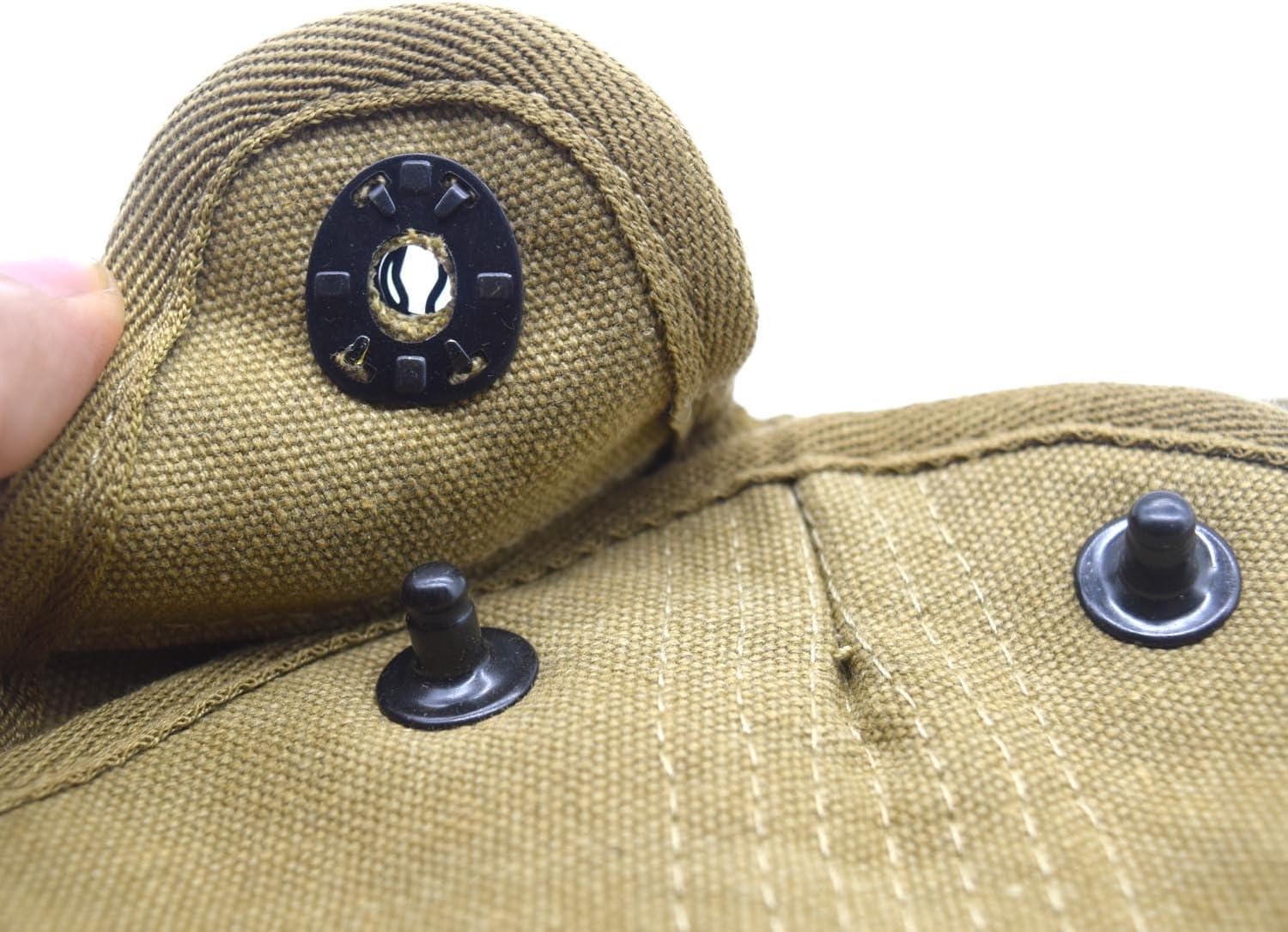 US WWII Army GI M1910 Canteen Cover Replica