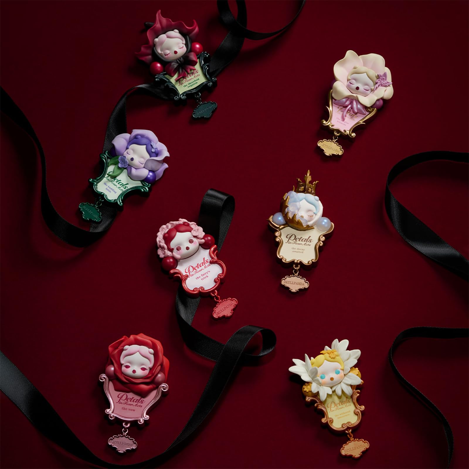 Amazon.co.jp: 【POP MART 公式ストア】SKULLPANDA Petals in Four