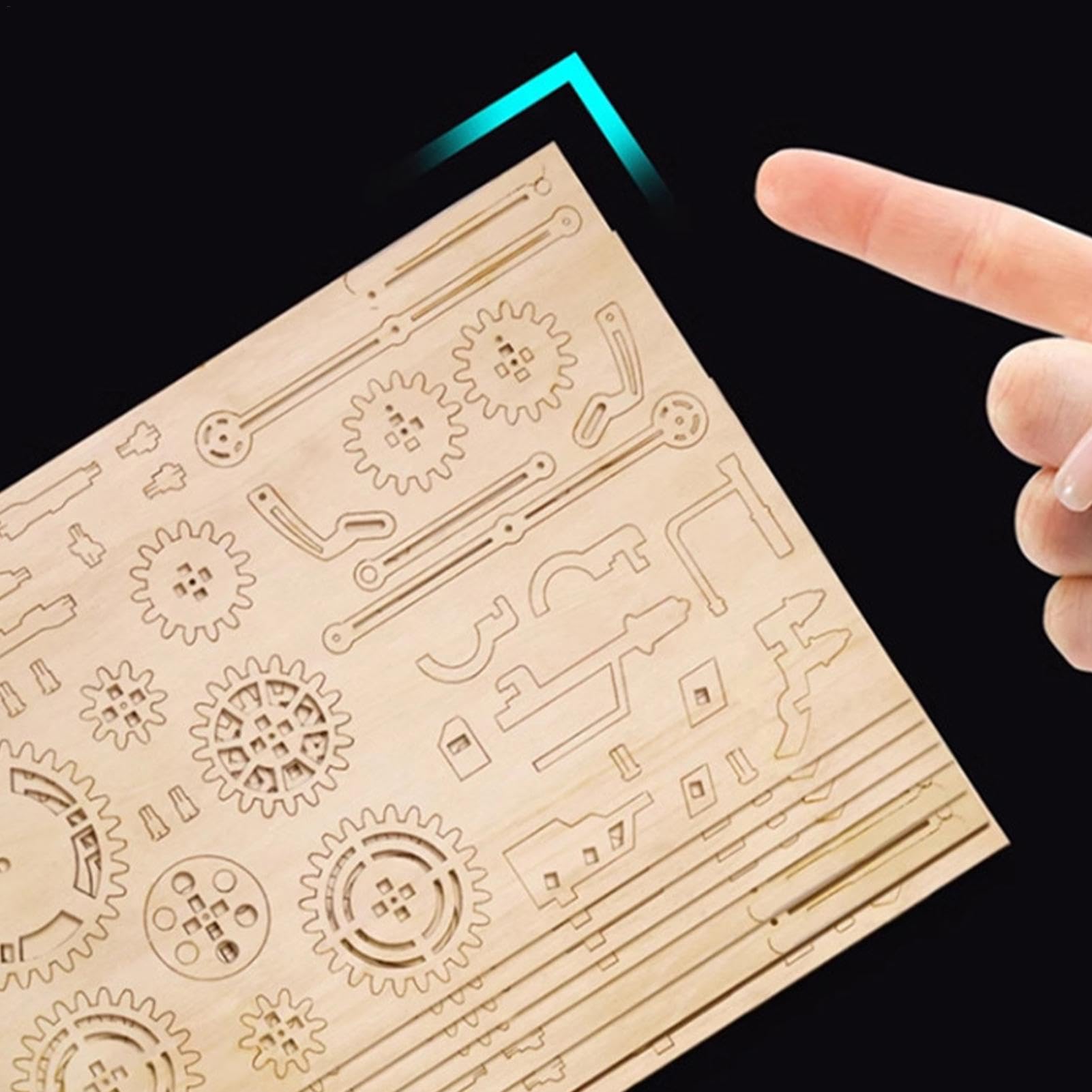Carillon puzzle in legno 3D, carillon puzzle di assemblaggio del