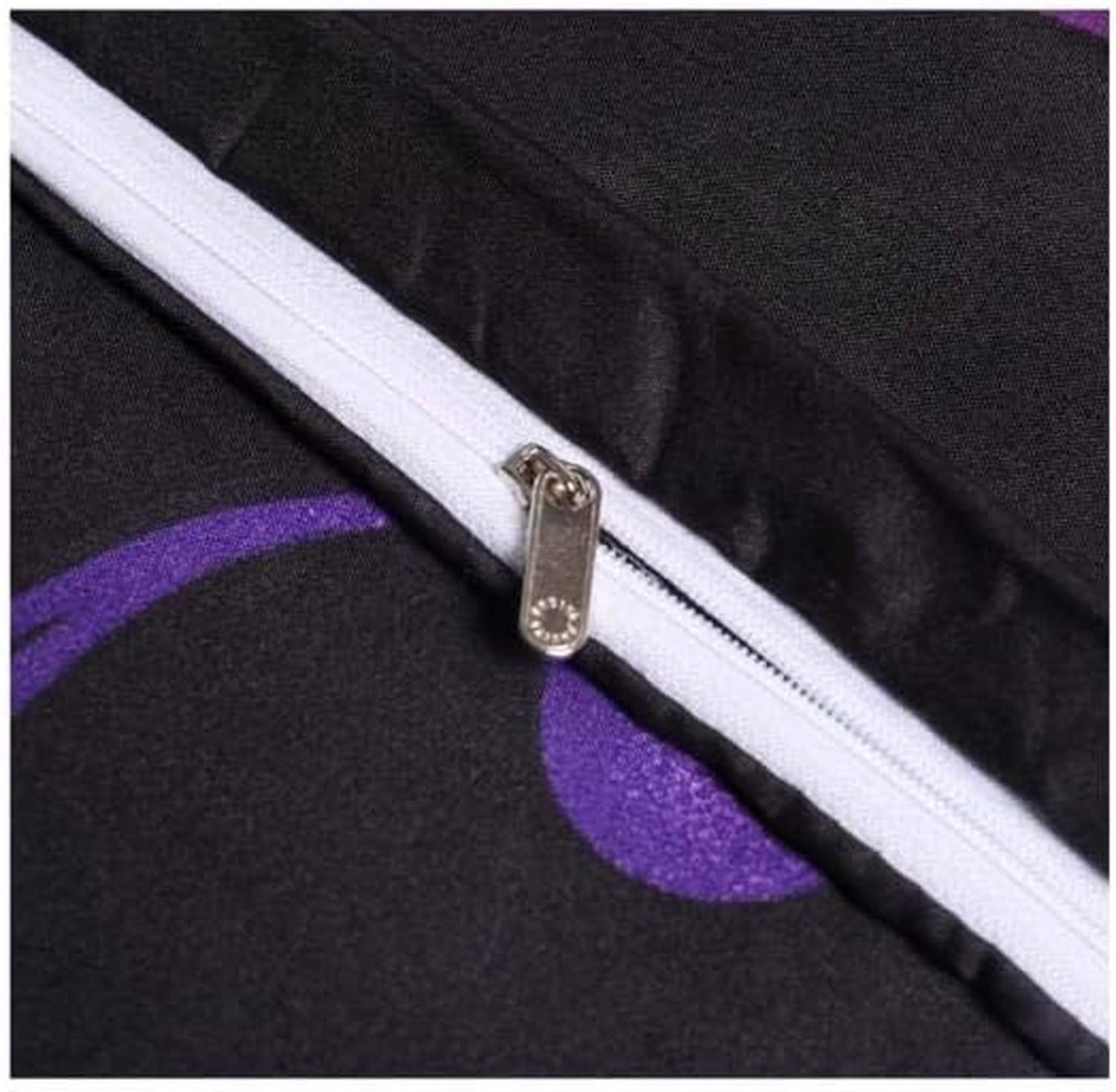Duvet Copripiumino Bianco e Nero Capra con 2 Federe 50x75 cm Stampa 3D Lenzuola Coperte Letto con Chiusura Lampo per Bambini, Morbido Microfibra Biancheria Lett