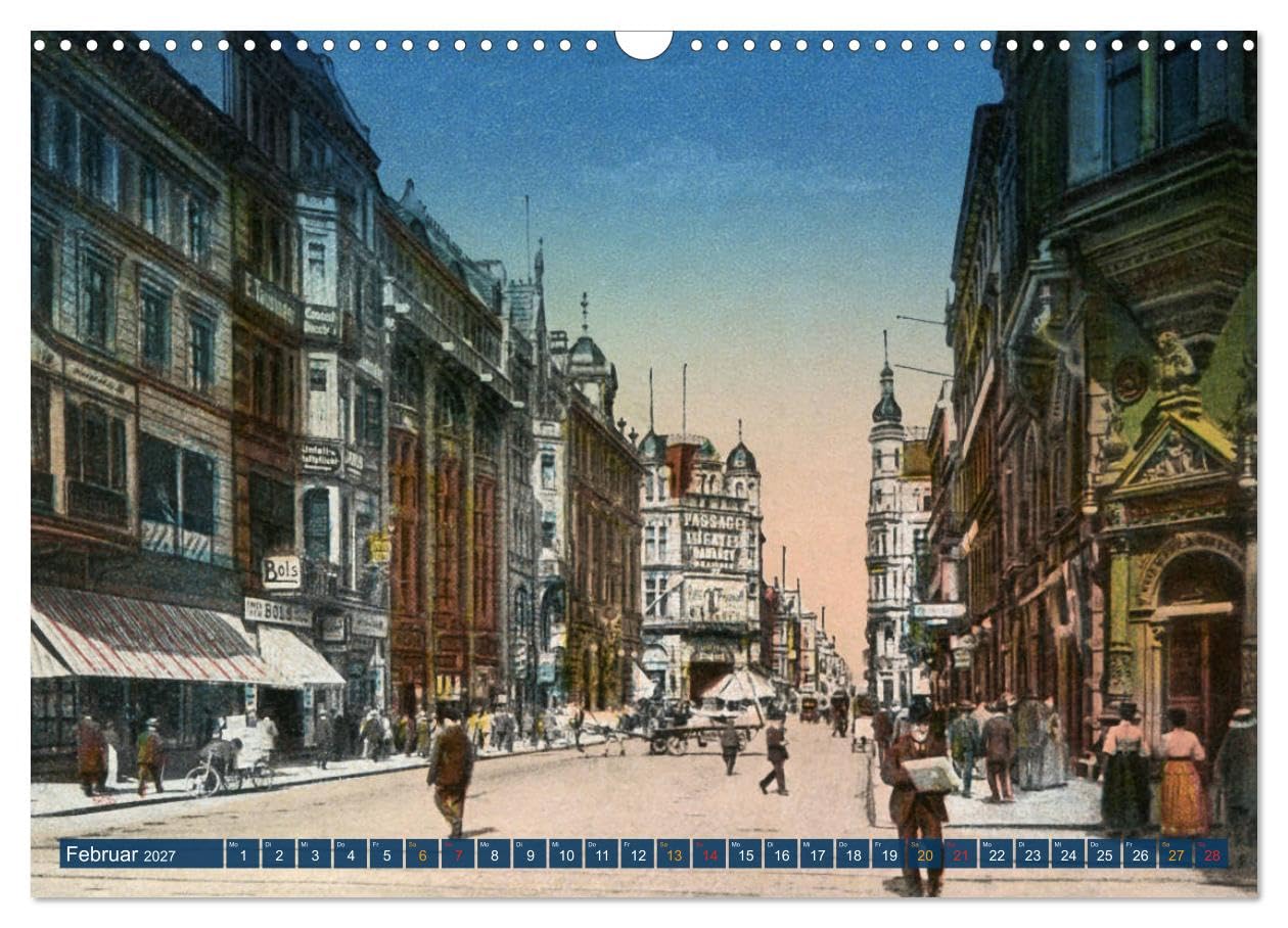 CALVENDO - Des Kaisers Zeit (Wandkalender 2027 DIN A3 quer), Monatskalender: Eine Zusammenstellung reprofotografisch bearbeiteter Ansichtskarten aus dem Deutschland der Kaiserzeit