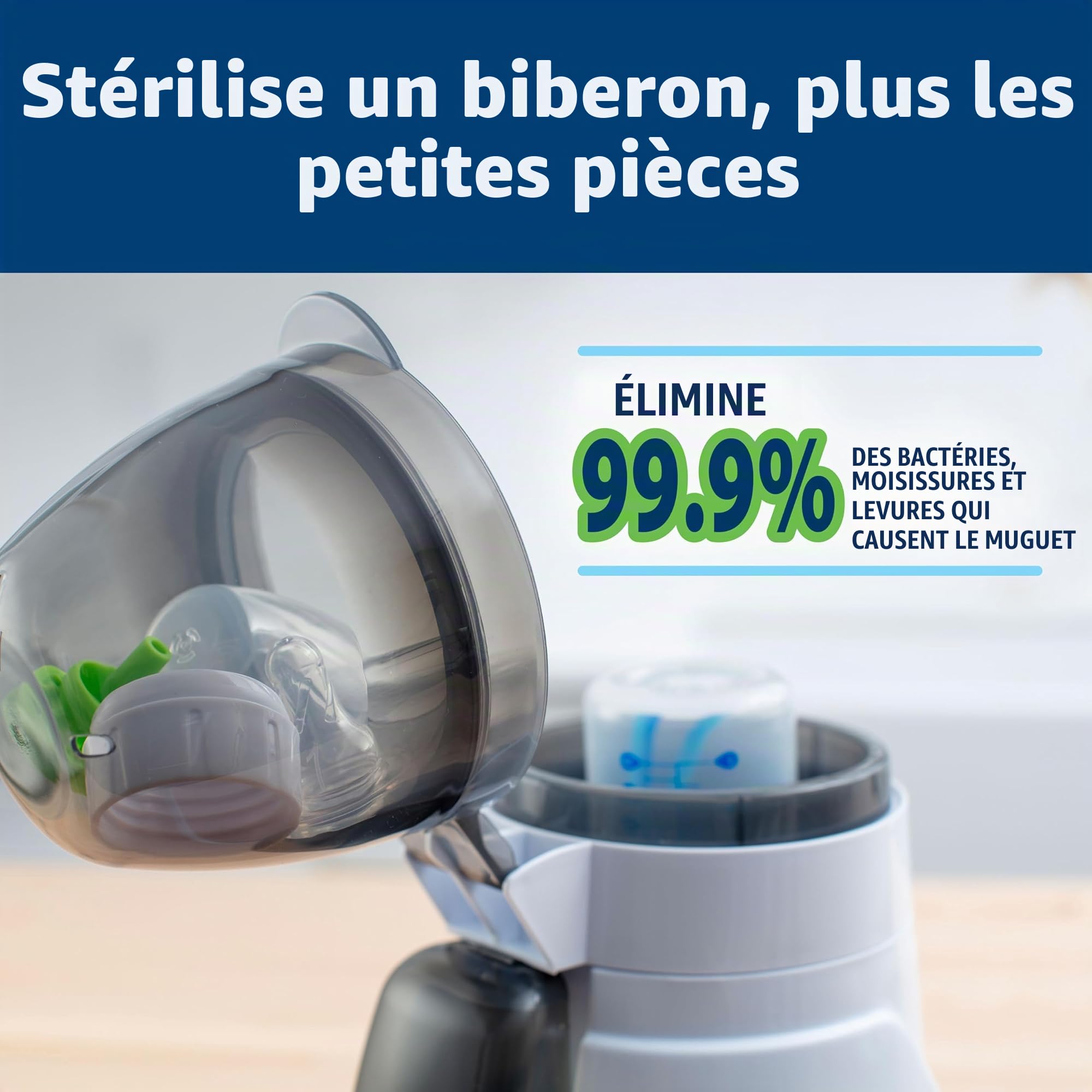 Dr. Brown's Chauffe-biberon et stérilisateur Deluxe