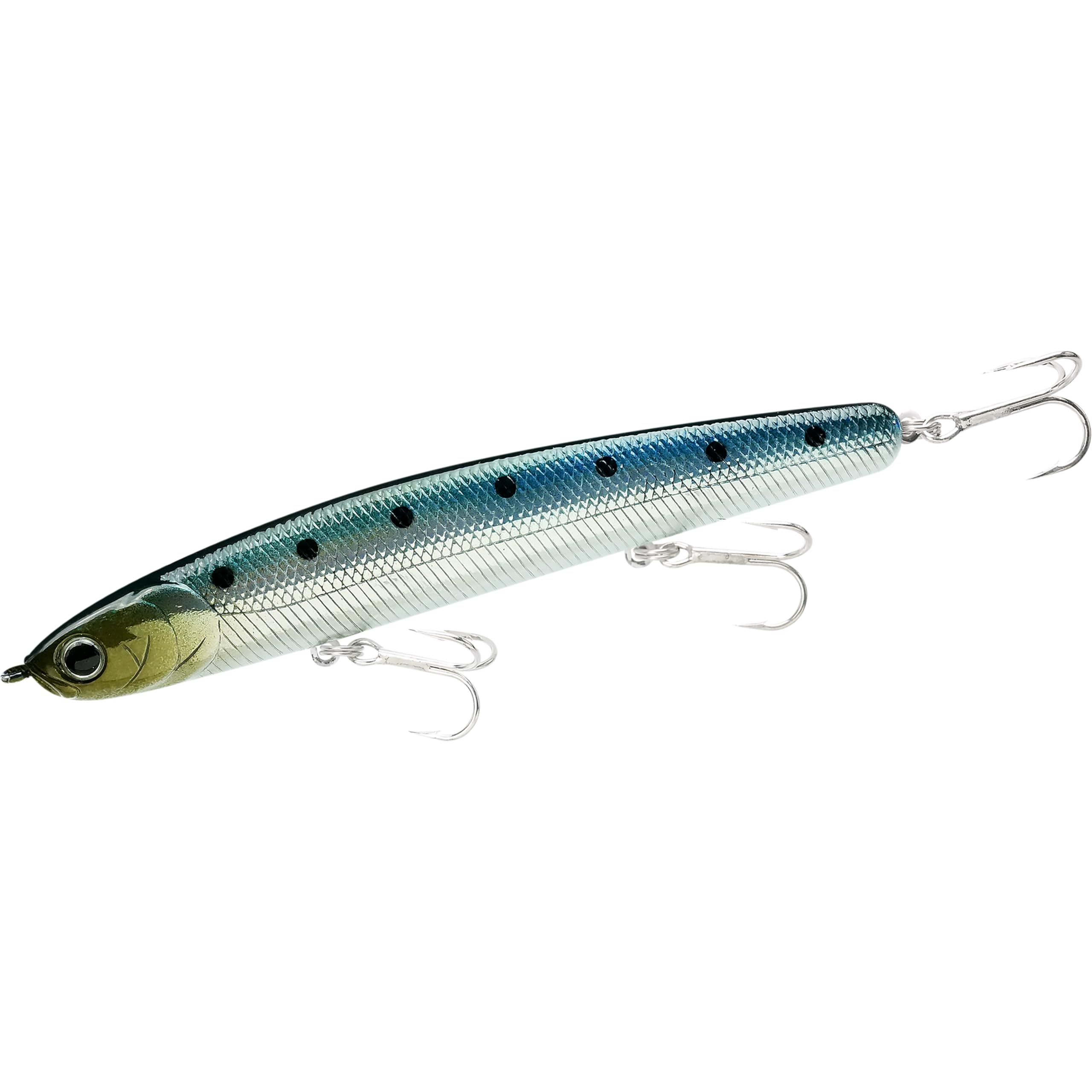 LUCKY CRAFT SW Wander Slim 110, 714 Metallic Sardine, Saltwater Surf Fishing Lures, Halibut, Surf Perch, Seabass, Striped Bass, Sinking, Shimmy Fall, Fishing Gear, Fishing Accessories, Fishing Tackle