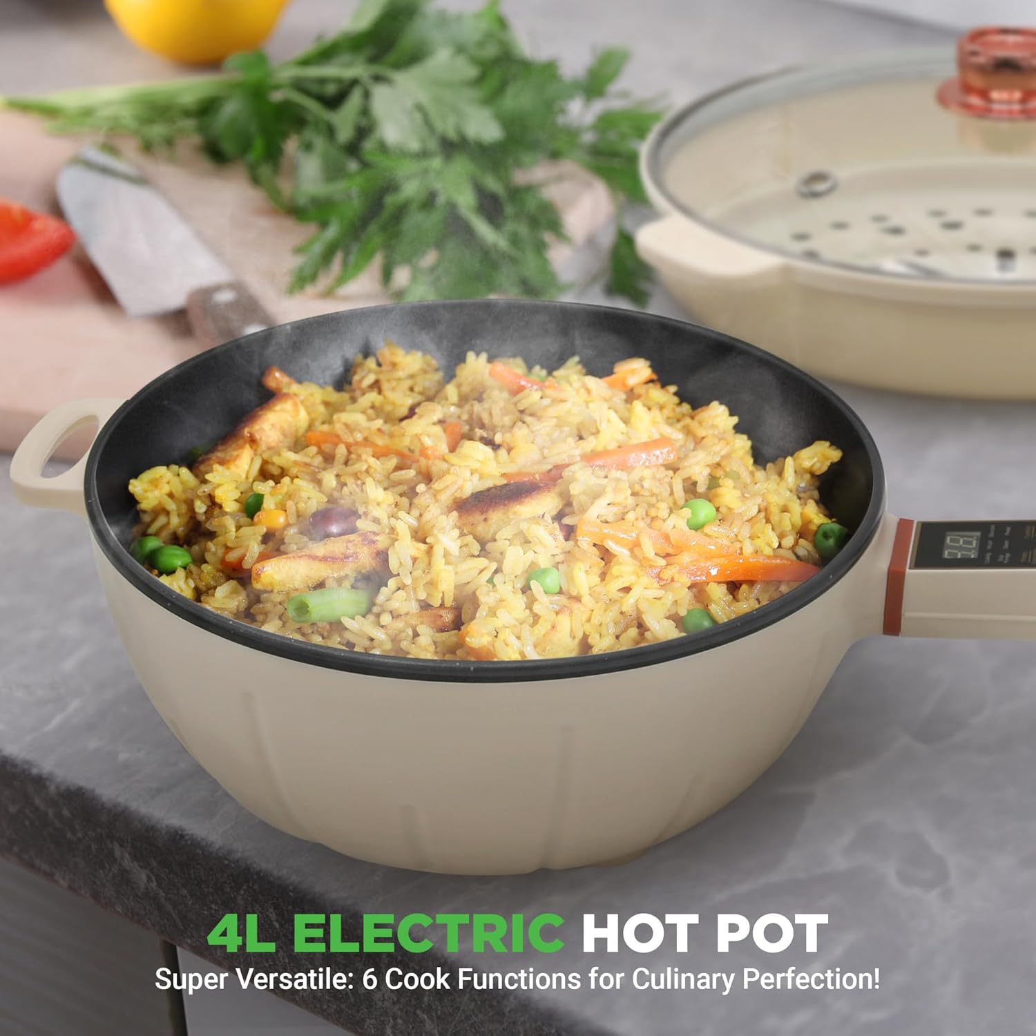 Cook Smarter: NutriChef 2-in-1 Electric Frying Pan & Steamer Review