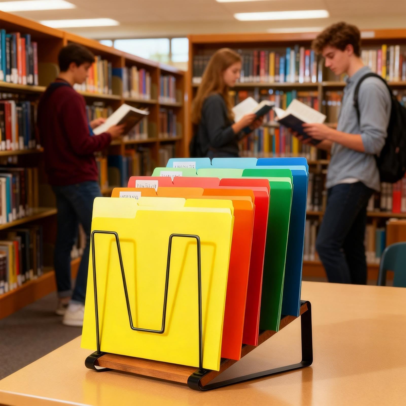 Cartella inclinata da scrivania, versatile, per casa, ufficio, classe, ideale per studenti, insegnanti e professionisti