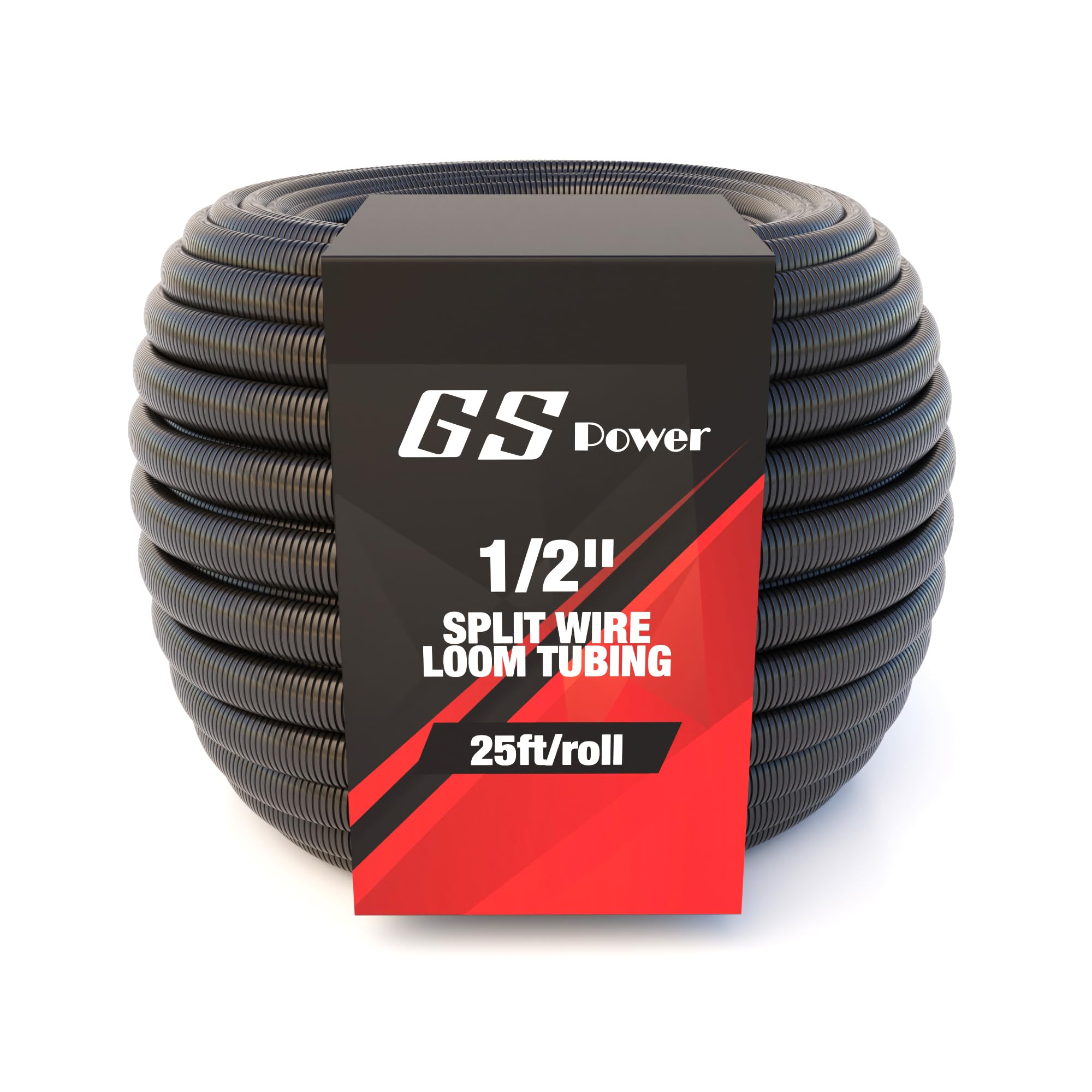 Amazon.com: GS Power 1/2 Inch x 25ft Split Wire Loom Tubing, Split
