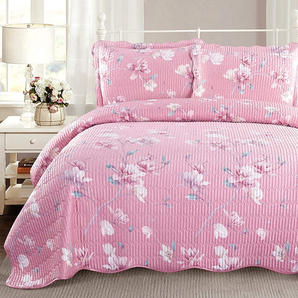 Ensemble de literie complète de qualité hôtelière satin brocart 3 pièces
