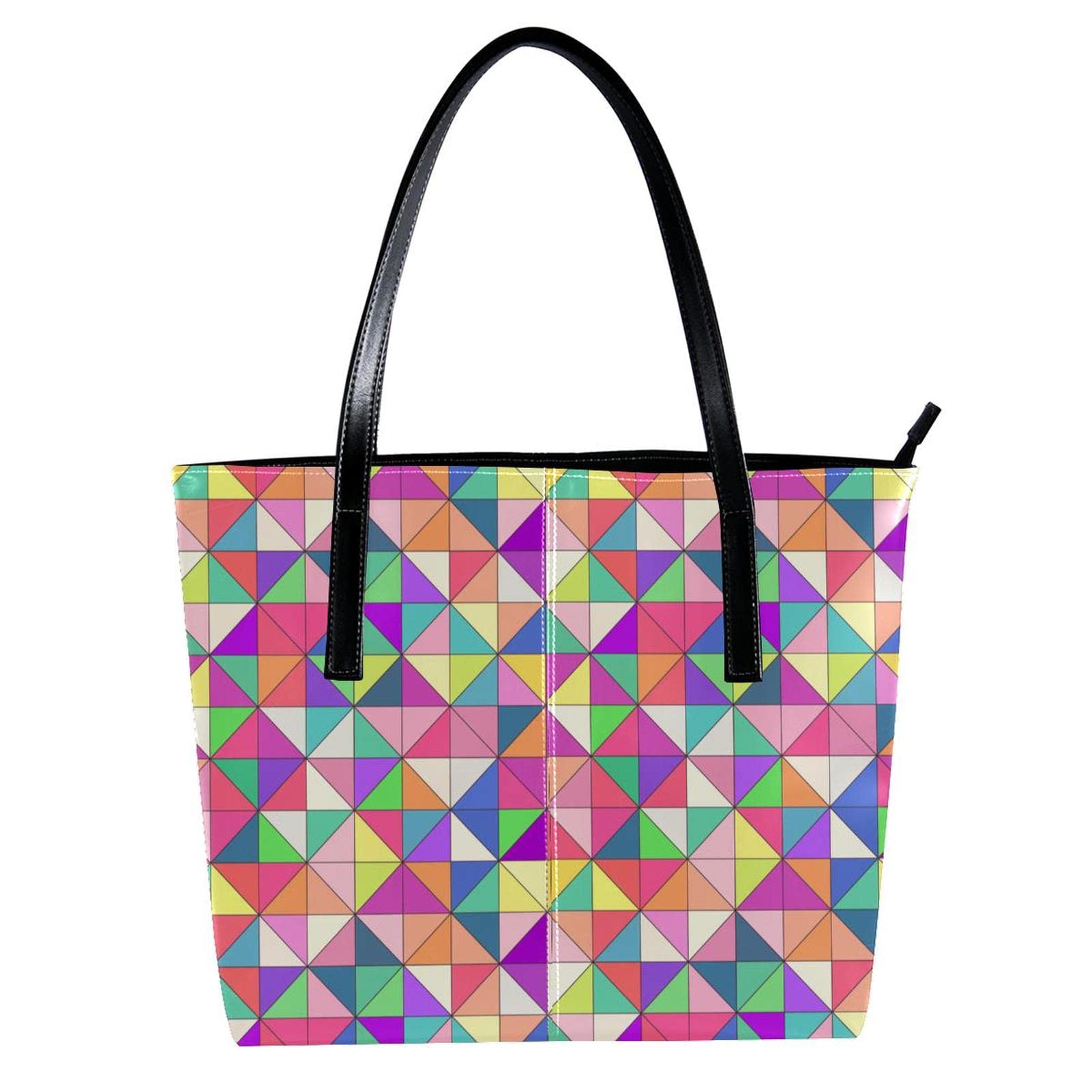 Cabas moderne multicolore idéal pour le travail et les sorties - 6