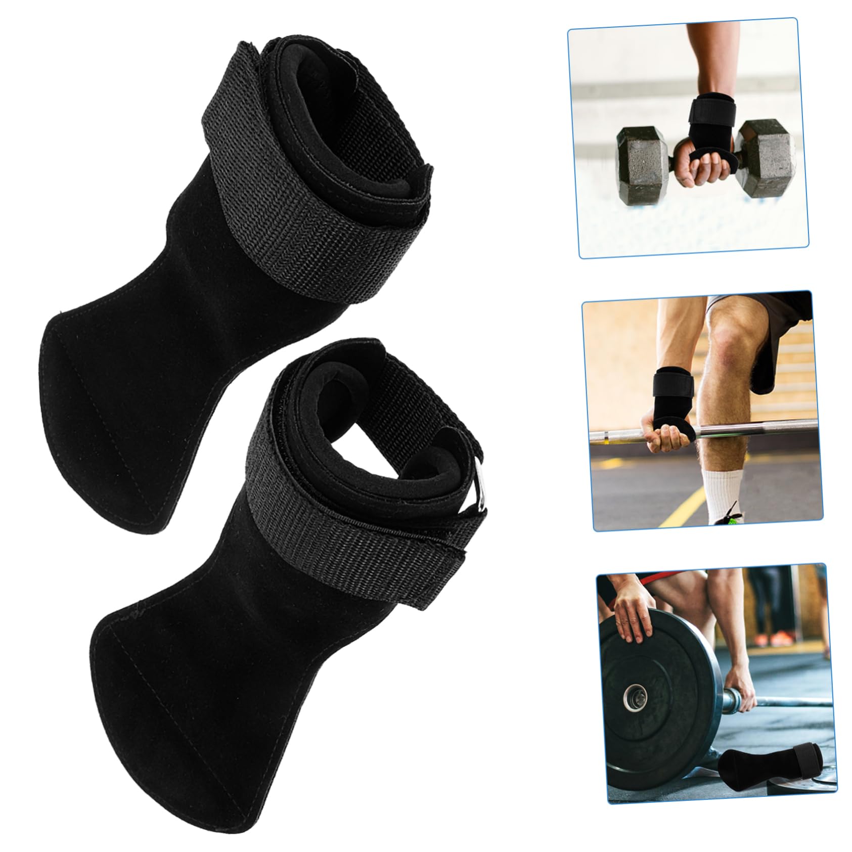 BESTYASH 1 Pair Weightlifting Wrist Straps Palm Protectors Non Slip Support for Gym Outdoor Sports Fitness Breathable Design Durable Comfortable Grip