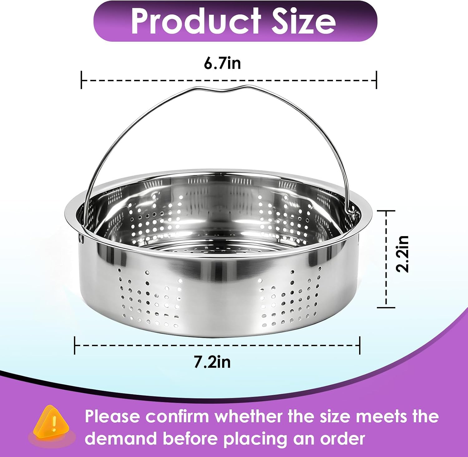 20cm Steamer Basket Compatible with Zojirushi 3L/5.5 Cup Rice Cooker