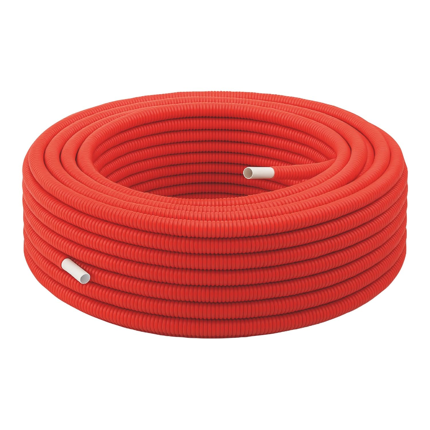 SOMATHERM FOR YOU - Couronne Tube Multicouche Prégainé Rouge Ø16 Longueur 100m - Eau Chaude et Froide Sanitaire - T.​min 5°C/​T.​max 100°C - Pression Max 10 Bar