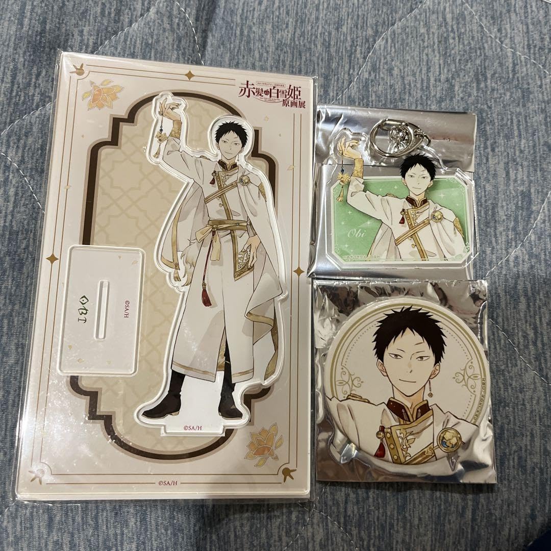 赤髪の白雪姫 原画展 オビ アクリルスタンド アクリルキーホルダー