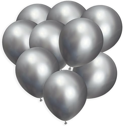 Miniatura 17 de Globos de colores surtidos, paquete de 50, globos arcoíris de 12 pulgadas, paquete de globos de 10 colores para cumpleaños, bodas, baby showers,