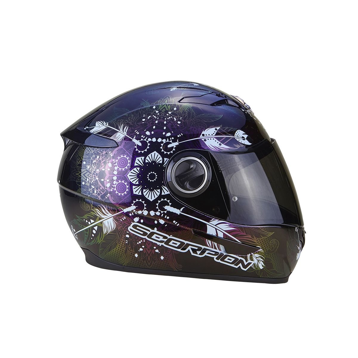Scorpion Men's 3399990054740 Motorcycle Helmets EXO 490 Dream Cameleon-S, Black/Pink, S Automotive