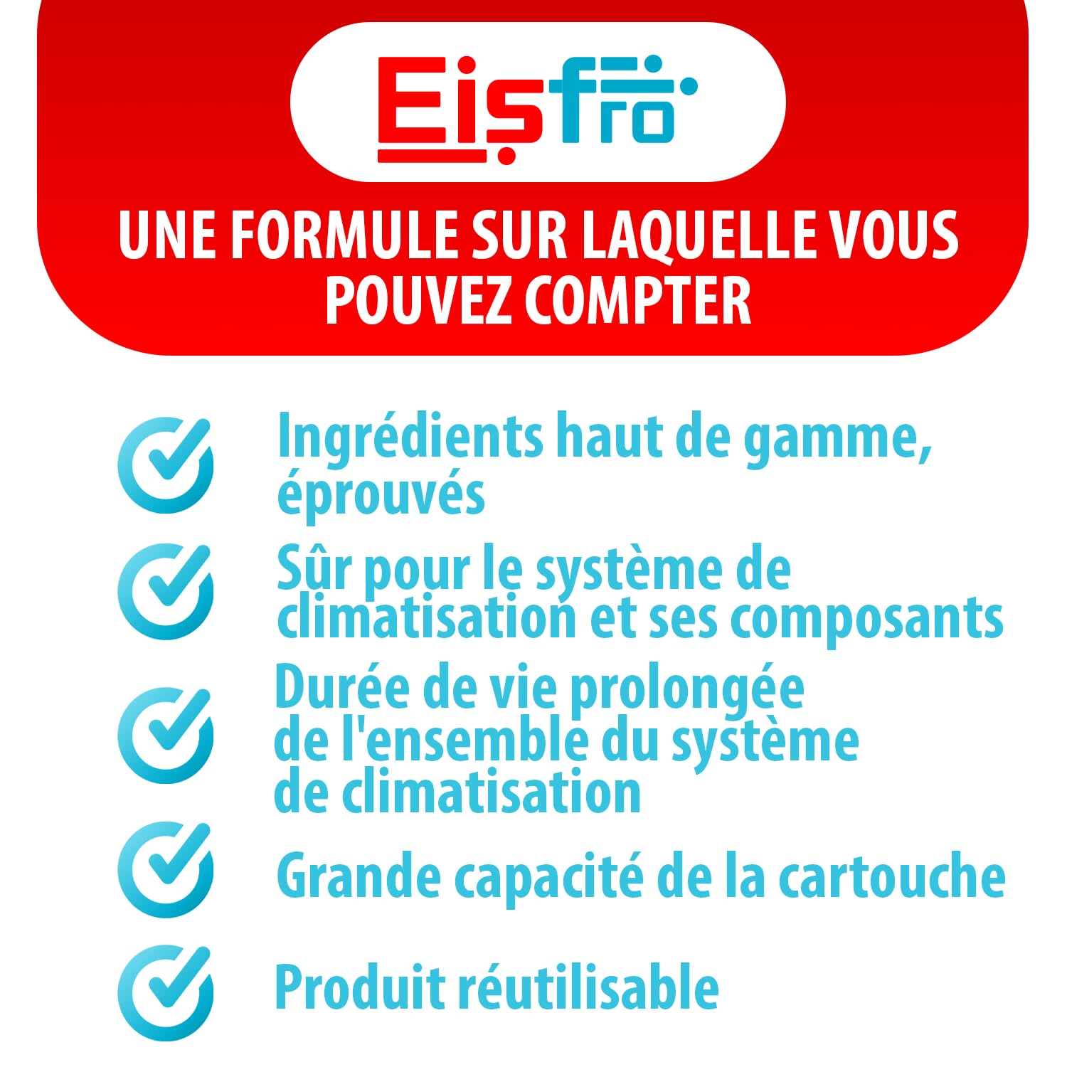 3en1 R1234yf Kit Recharge Climatisation Automobile – 1x Gaz 3en1 avec Tuyau et Adaptateur YF – 235 g