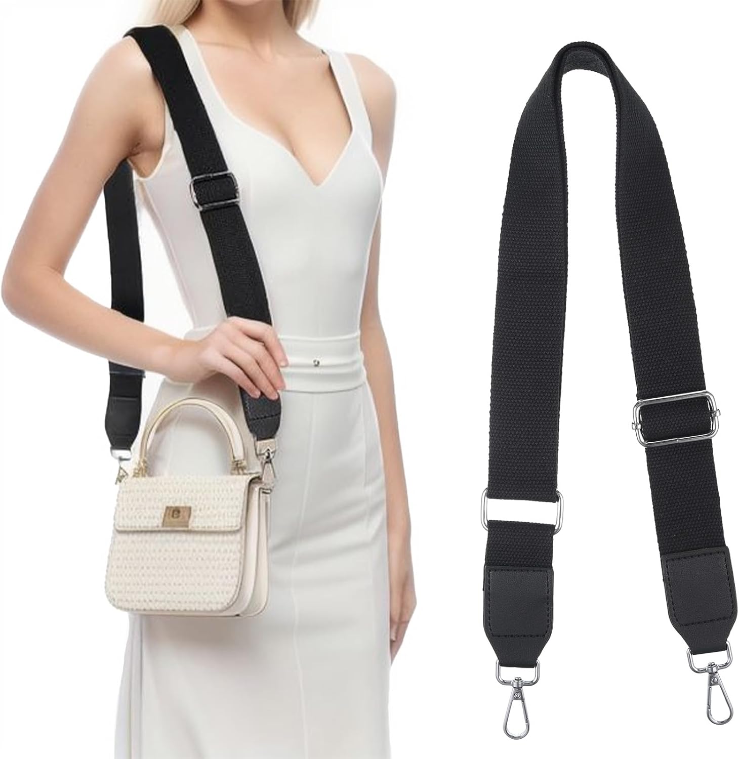 Replacement Handbag Straps,Wide Shoulder Strap Adjustable Replacement