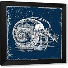 ArtDirect Whay So Crabby 6 Custom Framed Art Print Giclee Print or Canvas Options with Various Sizes and Customization by Phillip, Jamie