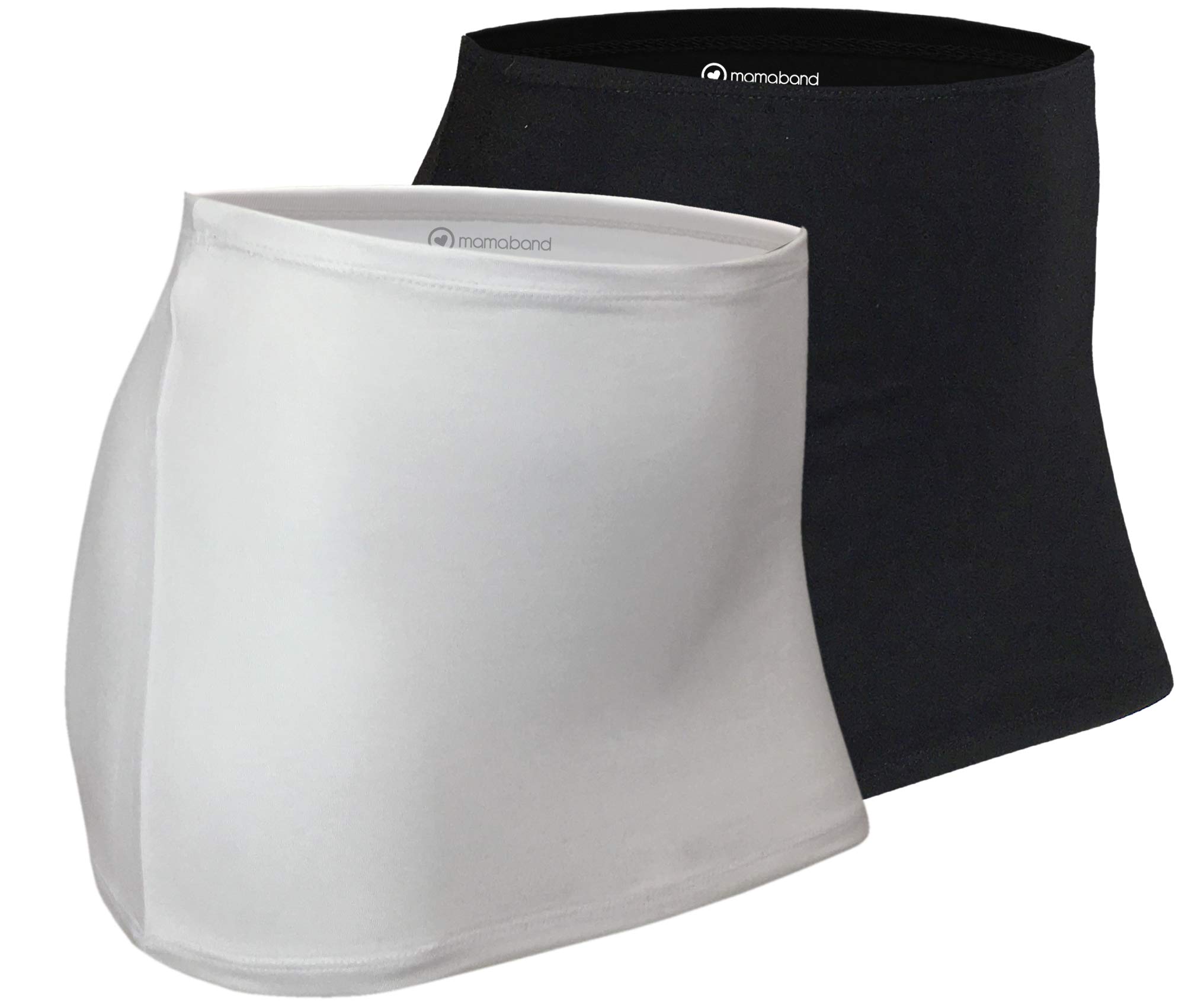 mama band - Calentador de riñón doble para mantener el área de los riñones y la cadera caliente | Extensión de camiseta.