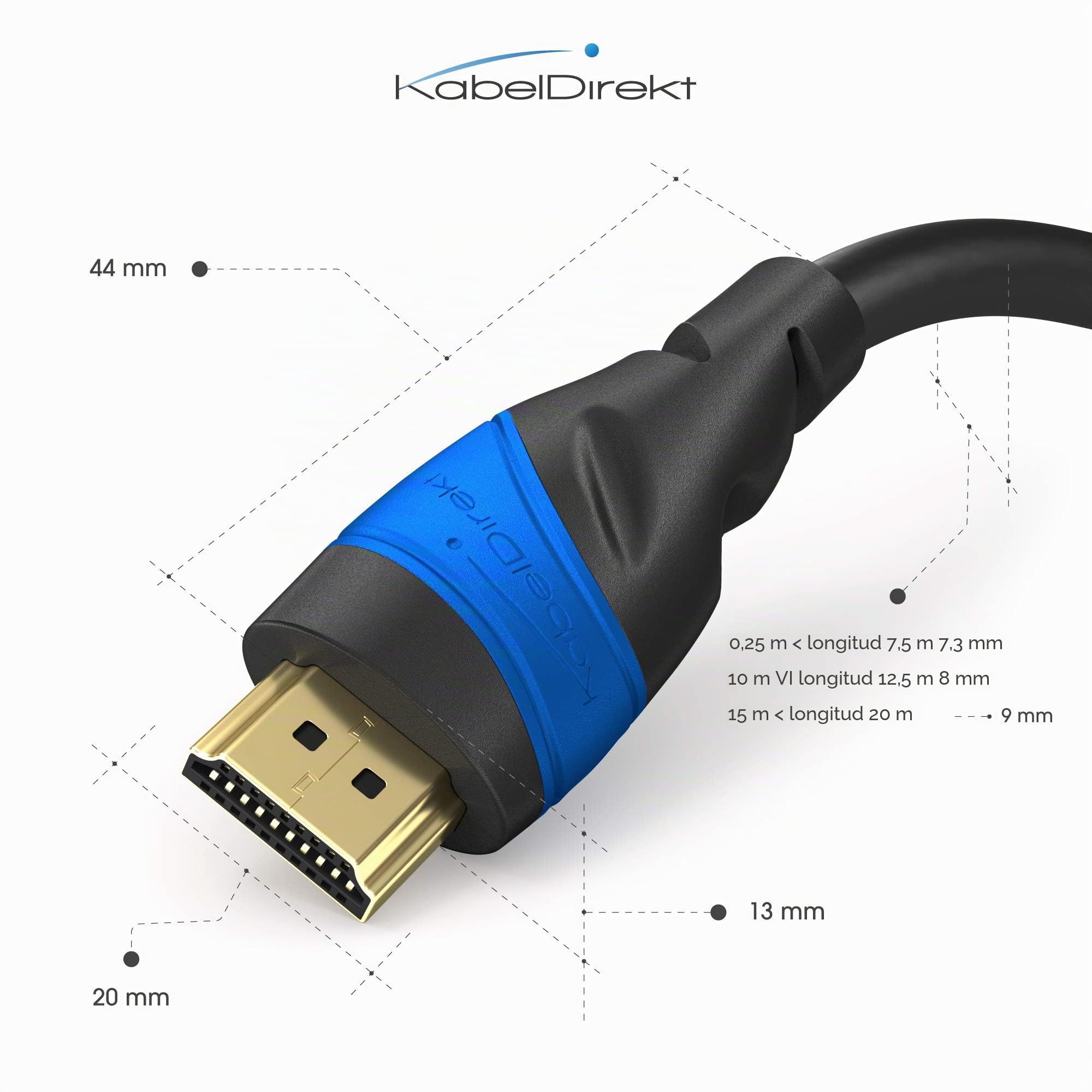 Sony DVP-SR760H Reproductor de DVD/CD con tecnología de Mejora de la Imagen, Negro + KabelDirekt – 2m – Cable HDMI 4K