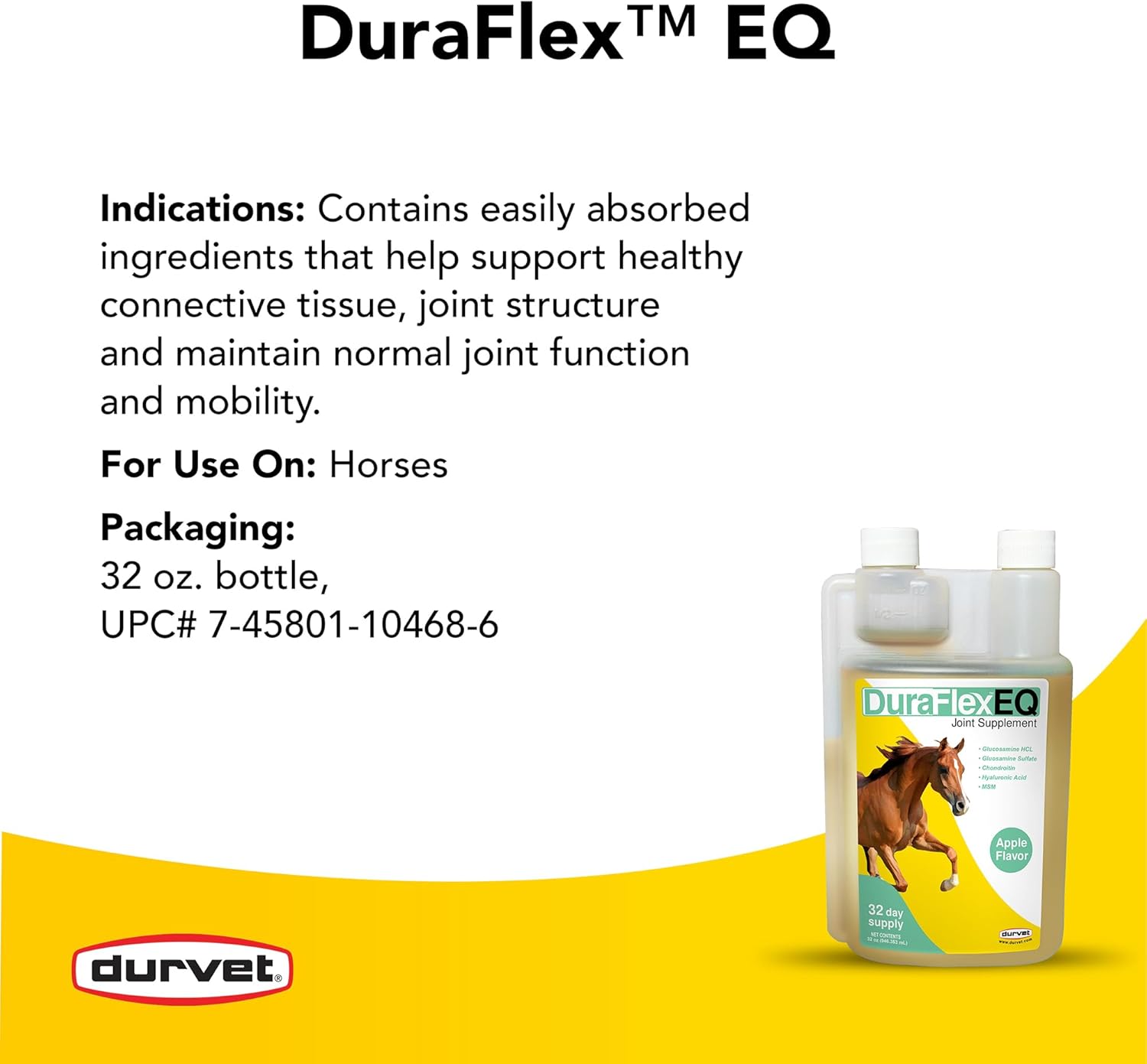 Durvet 01 0468 n/aa Duraflex Equine, Brown/A