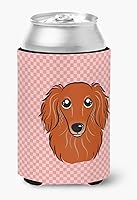 Vista 262 de Caroline's Treasures BB1293LITERK Tablero de ajedrez verde lima Weimaraner Botella de vino Hugger Funda Enfriadora Abrazador Lavable a Máquina